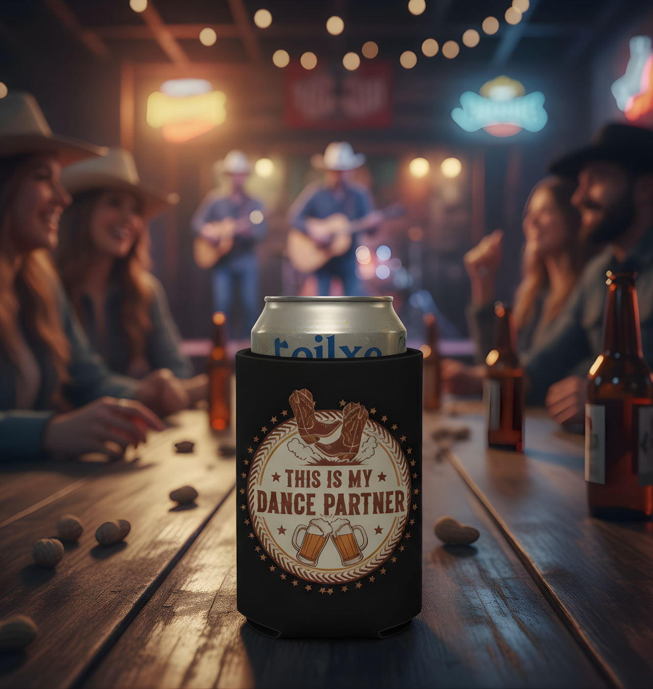 "This Is My Dance Partner" 12 oz Koozie "This Is My Dance Partner" 12 oz Koozie