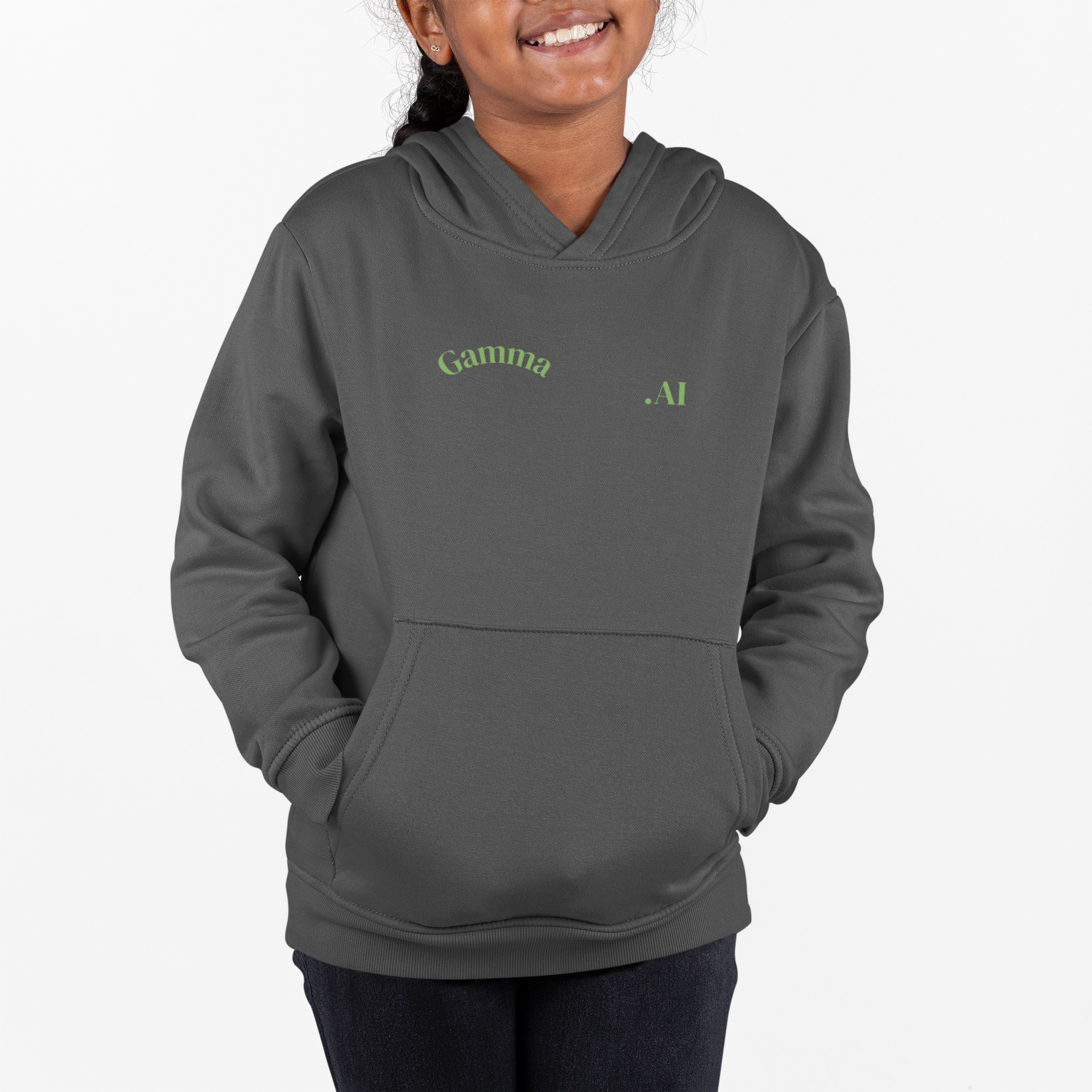I’m With My Chatbot  — Men's Graphic Tech Zip Hoodie  Apparel product thumbnail image