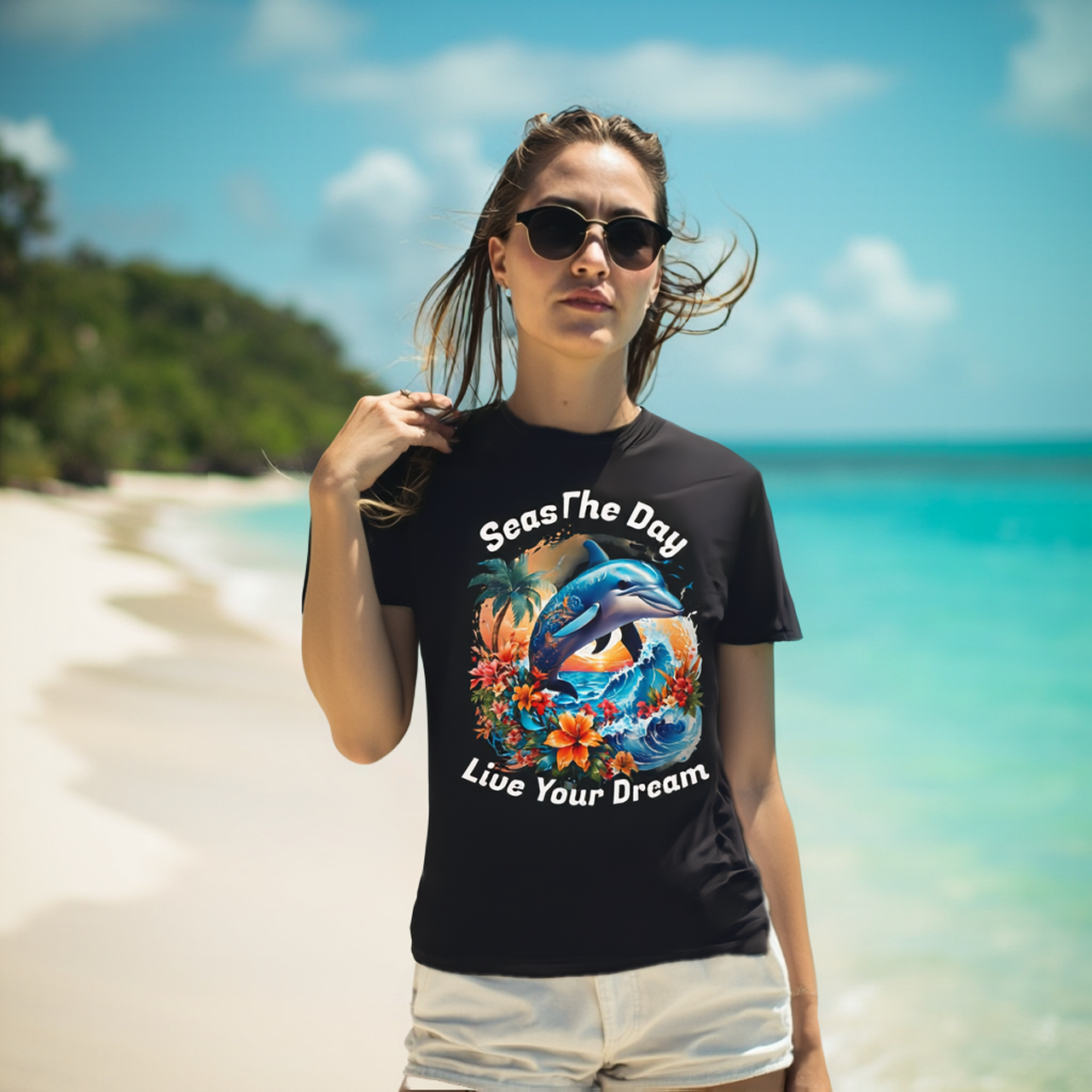 Seas The Day Short Sleeve tee by Roger Sampson product thumbnail image