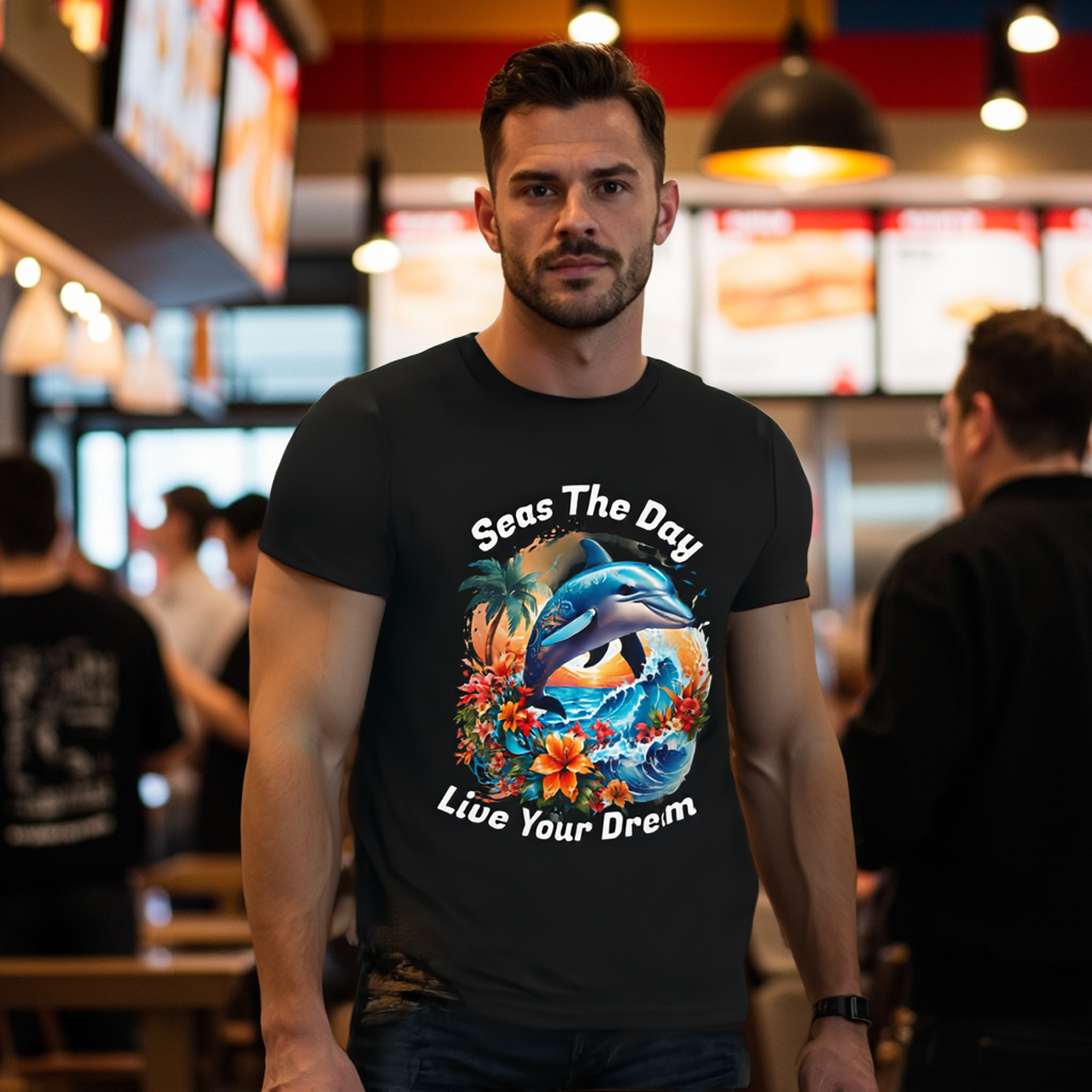 Seas The Day Short Sleeve tee by Roger Sampson product thumbnail image