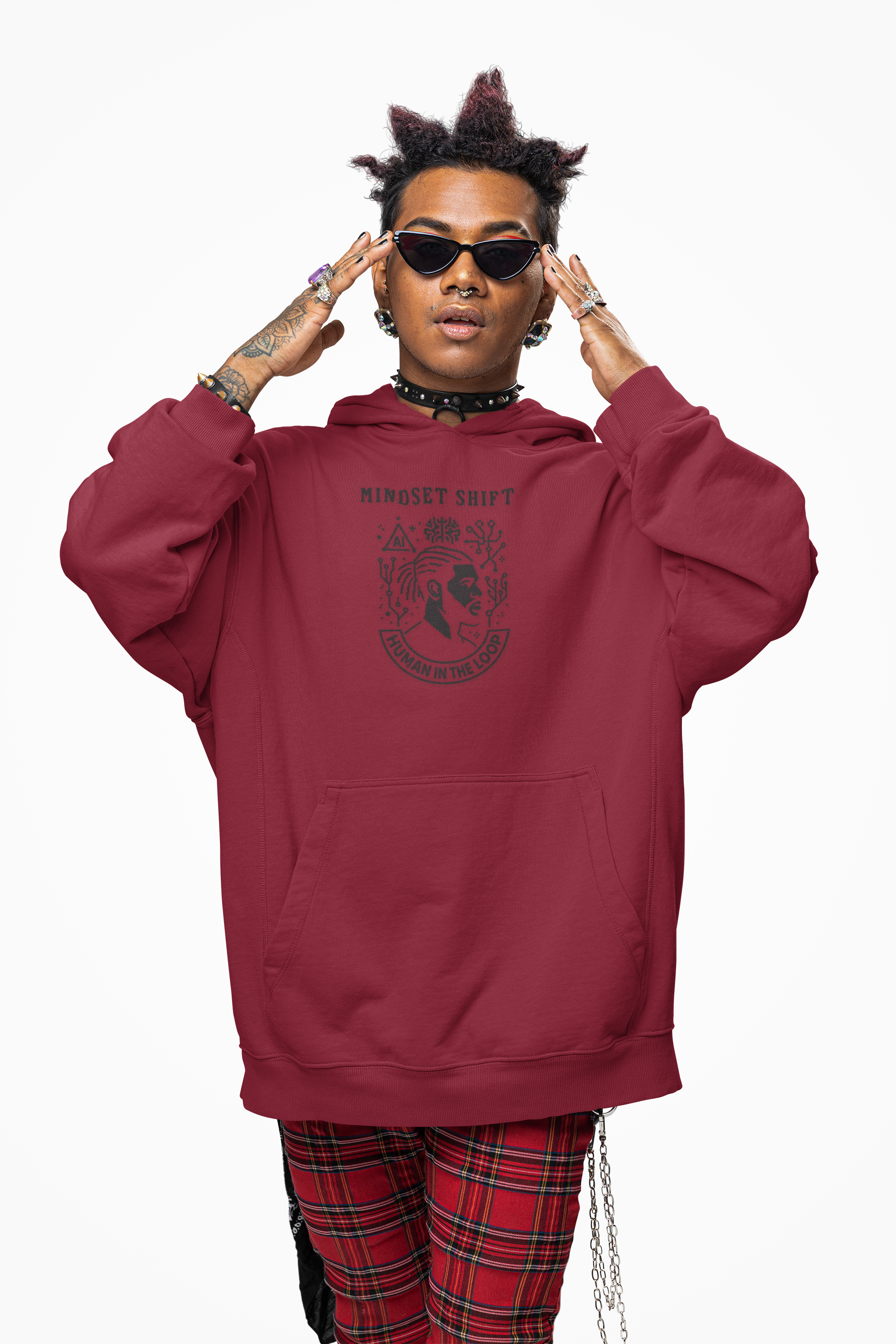 Mindset Shift Hoodie Evolved AI — 'Change Your Mind, Change Your Life' Personalized Hooded Sweatshirt product thumbnail image Mindset Shift Hoodie Evolved AI — 'Change Your Mind, Change Your Life' Personalized Hooded Sweatshirt product thumbnail image