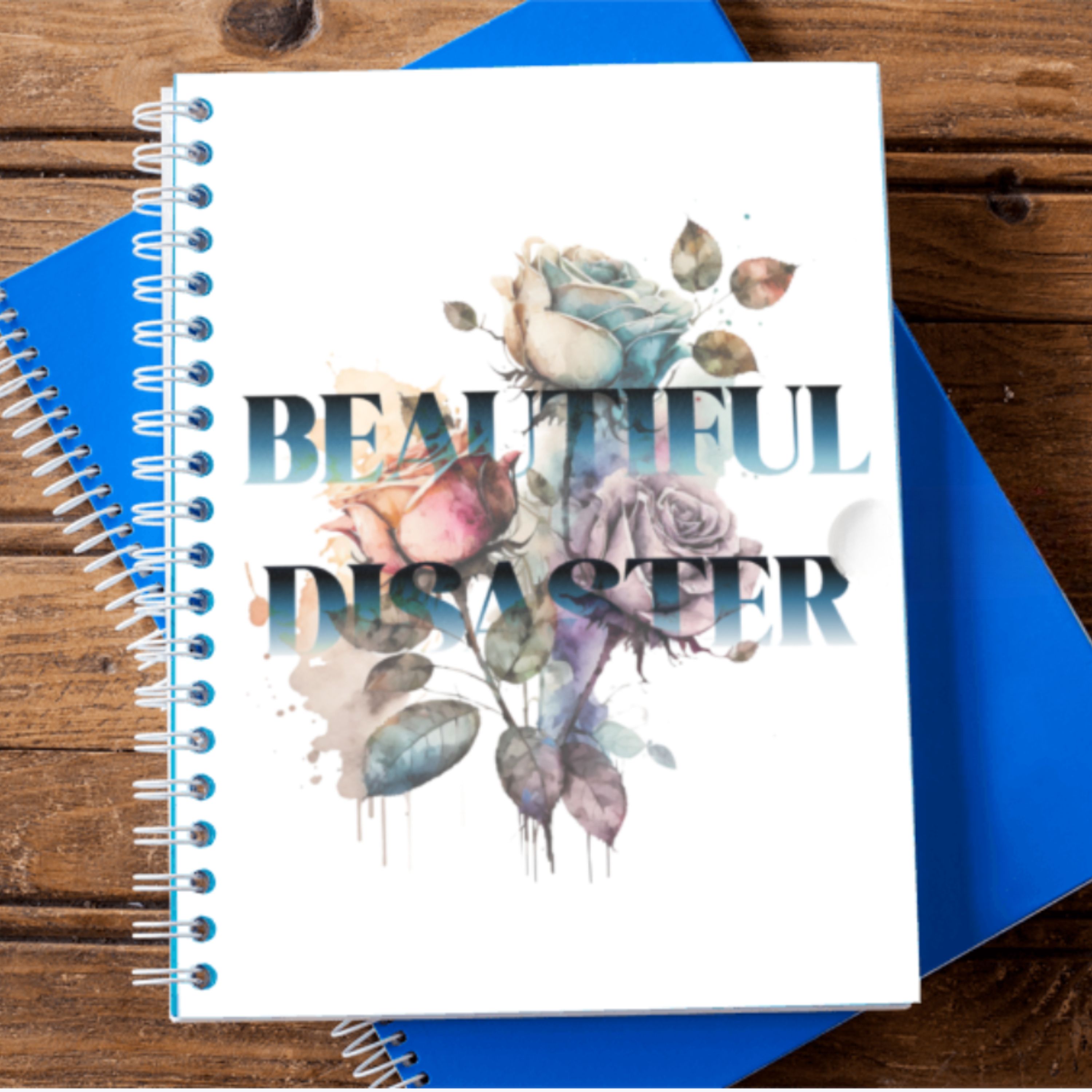 Beautiful Disaster Spiral Notebook — Ruled Writing Journal product thumbnail image