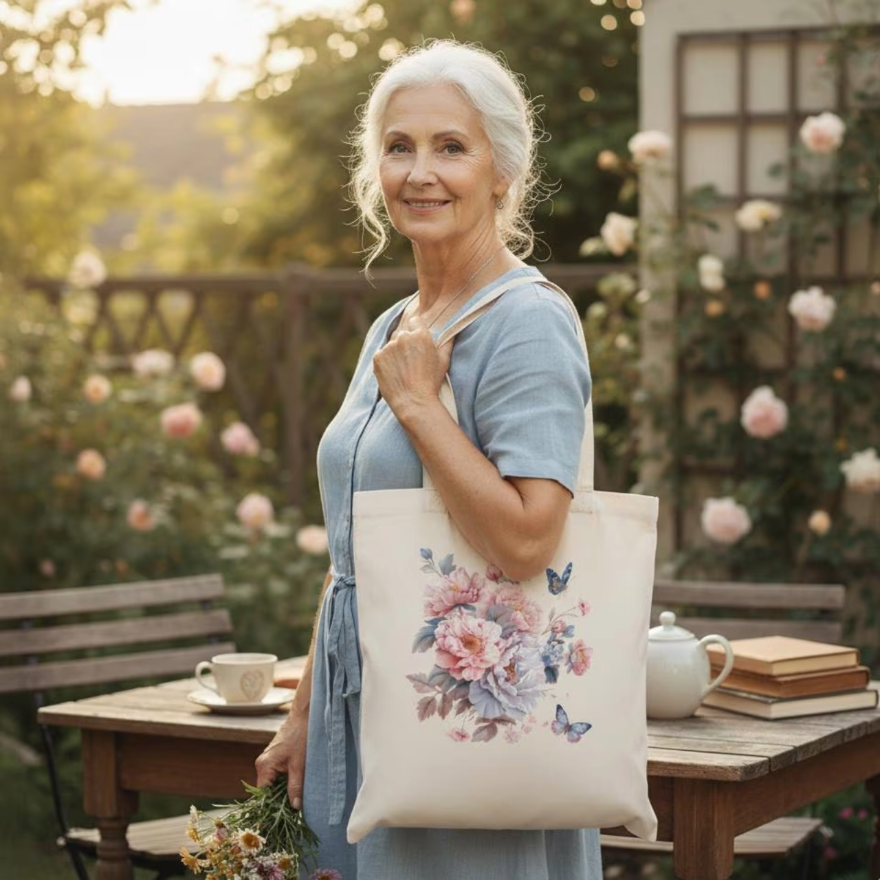 Organic Canvas Tote Bag product thumbnail image