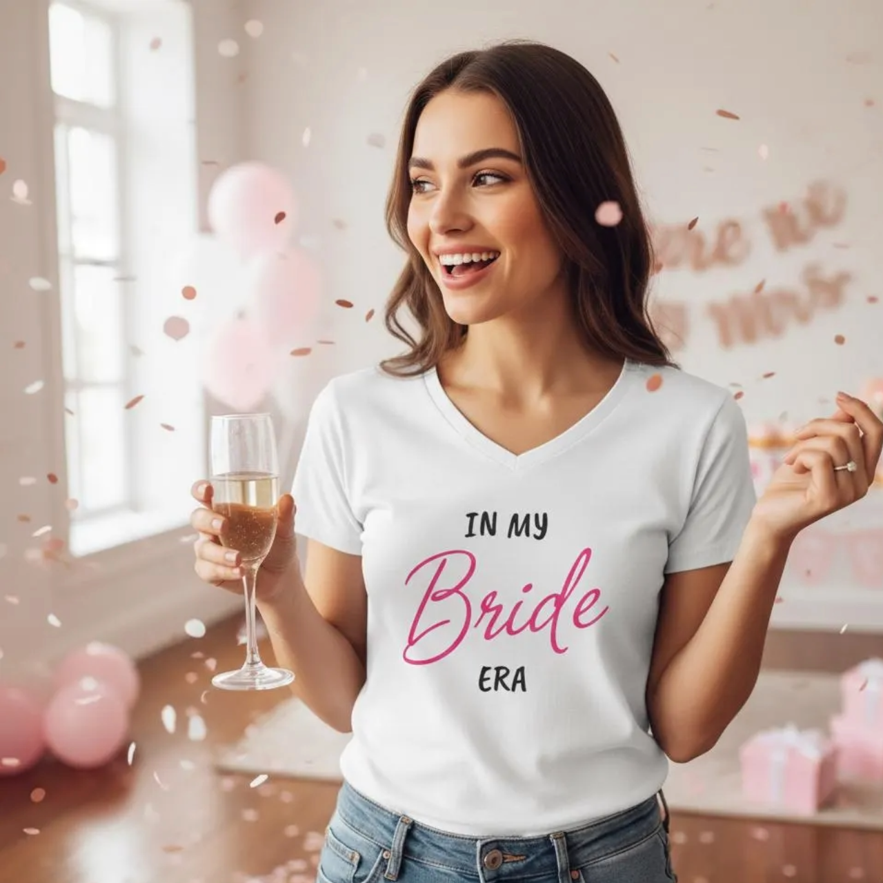 Bride Era V-Neck T-Shirt product thumbnail image Bride Era V-Neck T-Shirt product thumbnail image