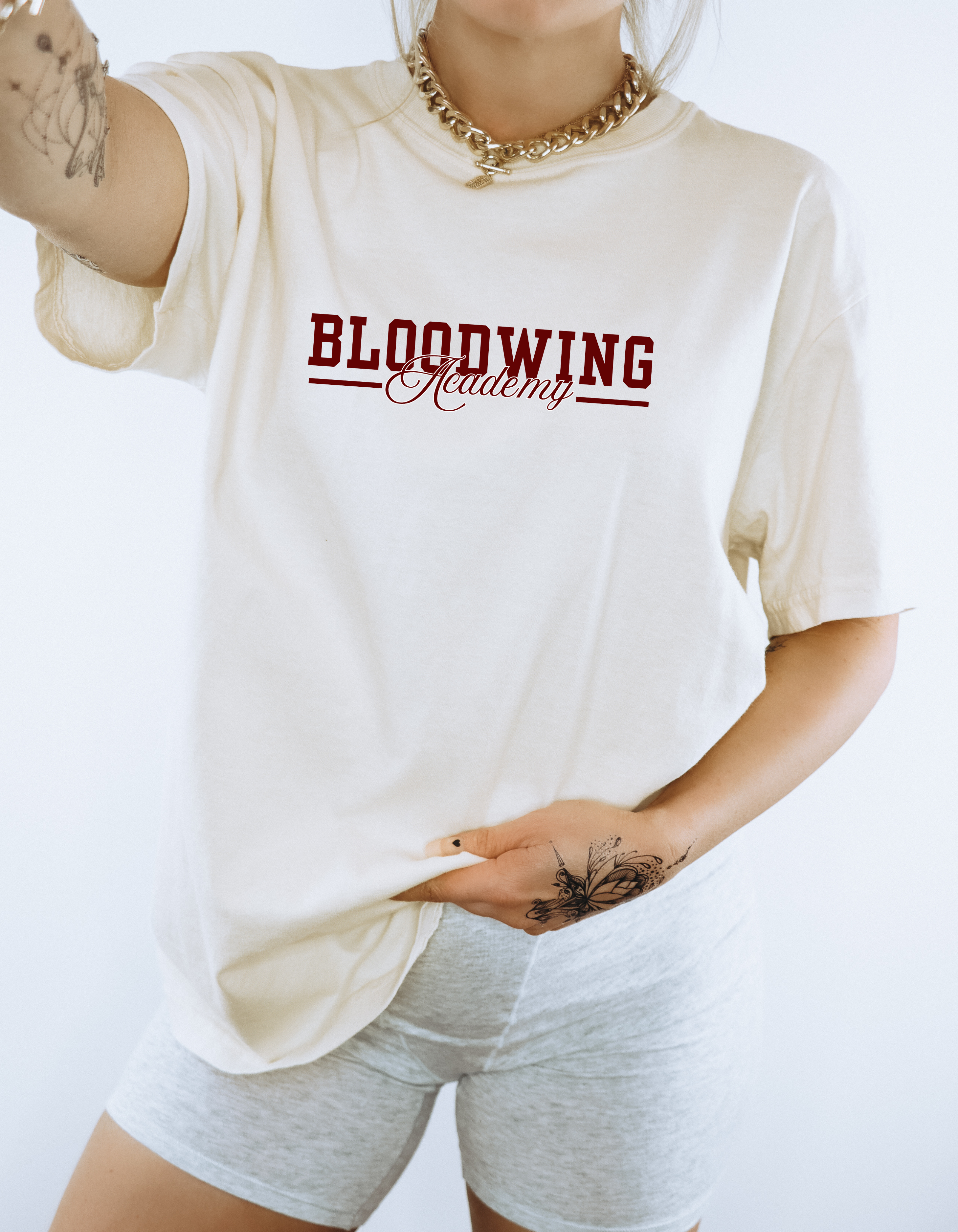 Bloodwing Academy T-Shirt, Officially licensed by Briar Boleyn product thumbnail image Bloodwing Academy T-Shirt, Officially licensed by Briar Boleyn product thumbnail image