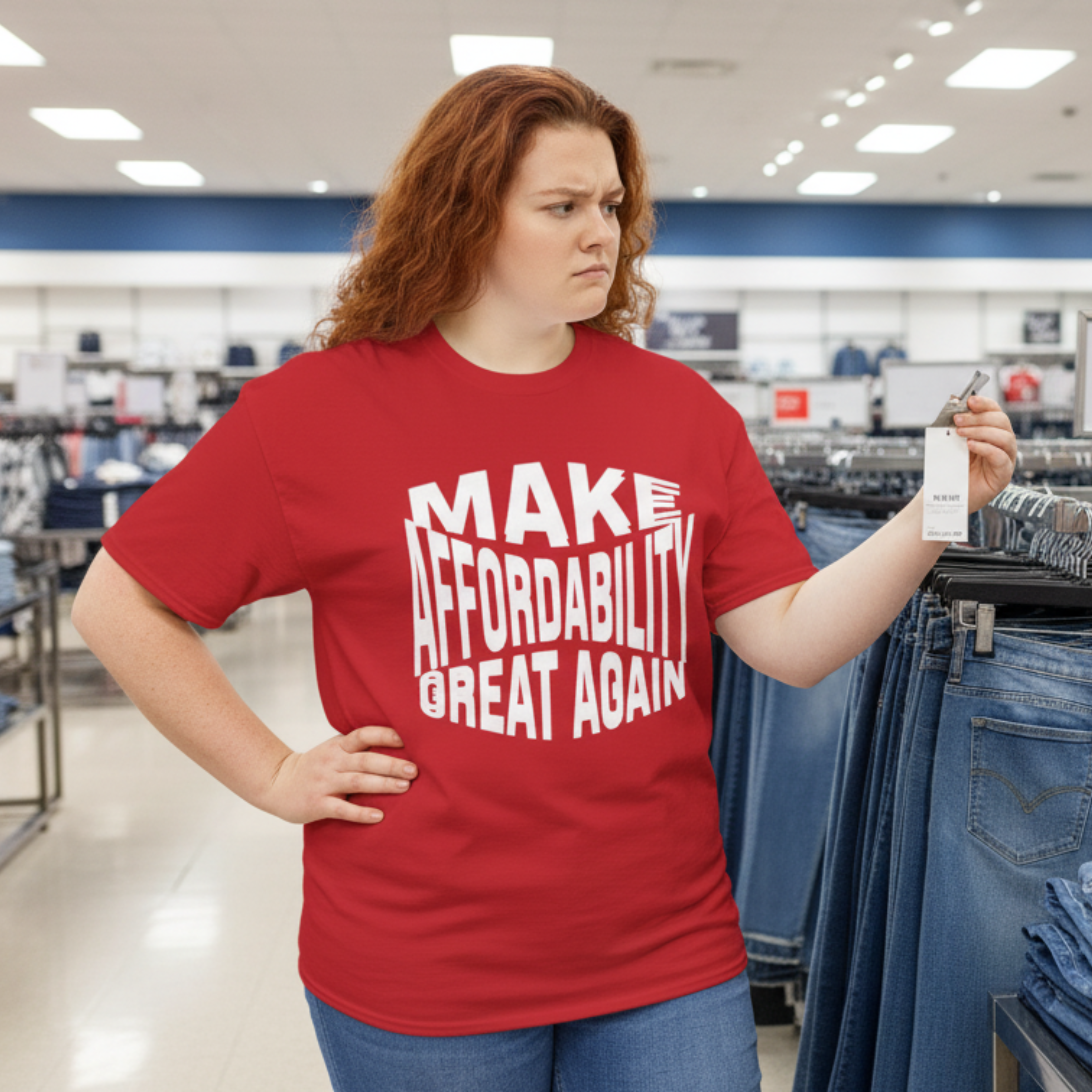 Make Affordability Great Again T-Shirt — Political Statement Tee