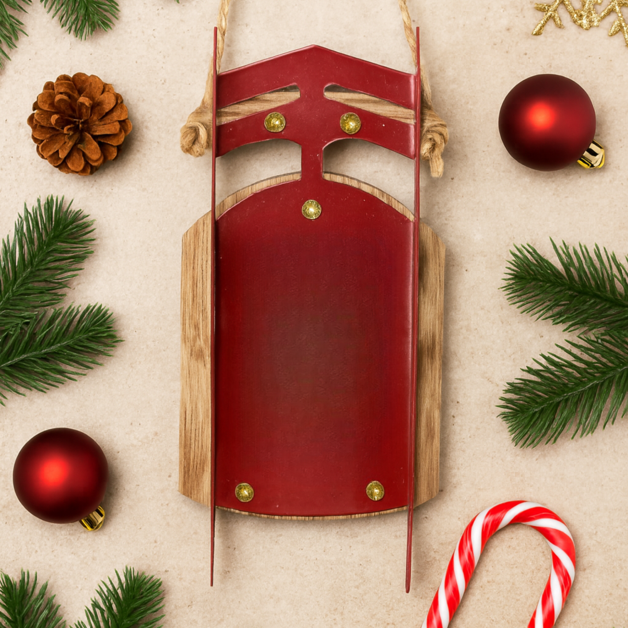 Our First Christmas as a Family Sled Ornament Rustic Wood Holiday Keepsake for New Parents Personalized Baby Christmas Stocking Ornament Gift product thumbnail image Our First Christmas as a Family Sled Ornament Rustic Wood Holiday Keepsake for New Parents Personalized Baby Christmas Stocking Ornament Gift product thumbnail image