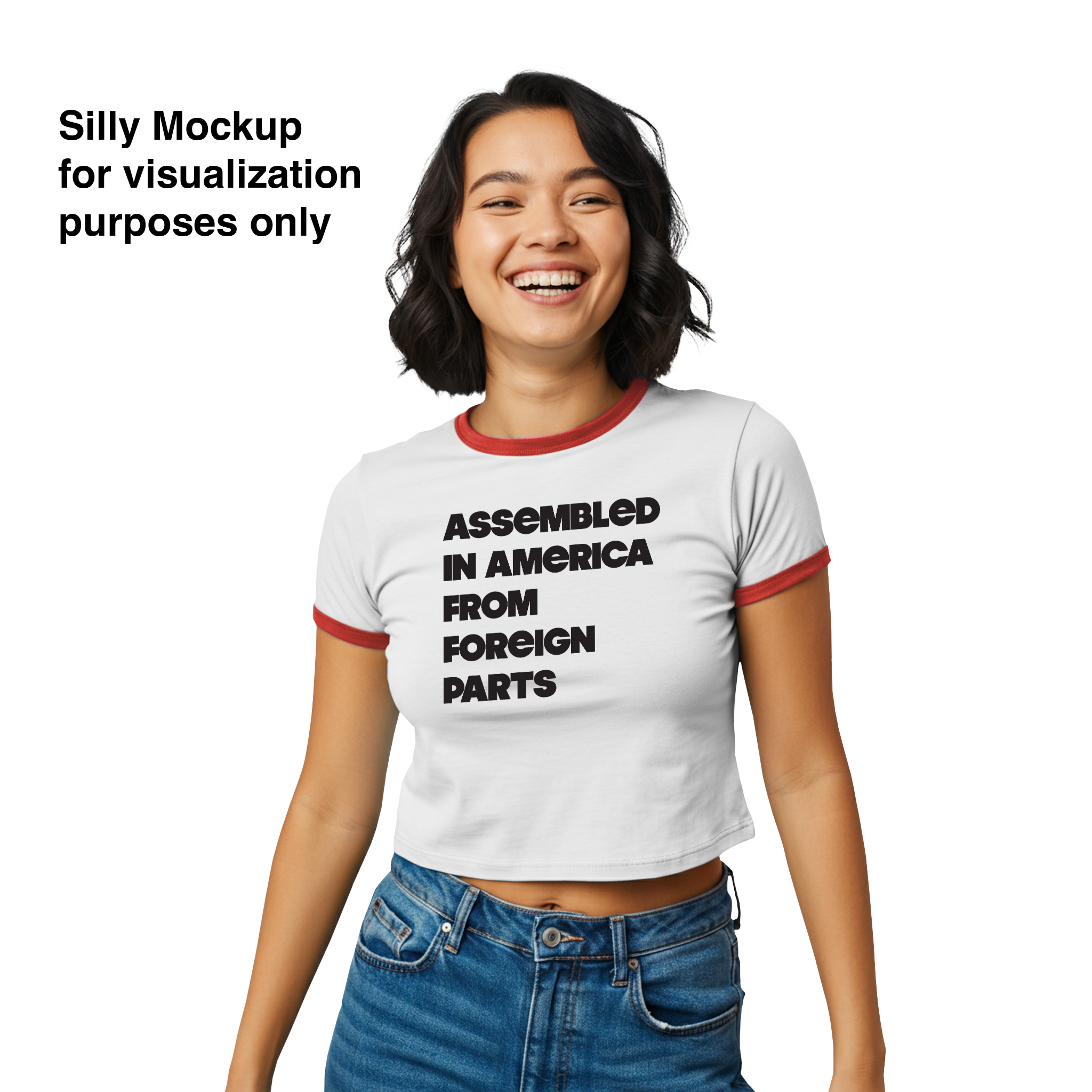 From Foreign Parts Women's Ringer Tee From Foreign Parts Women's Ringer Tee