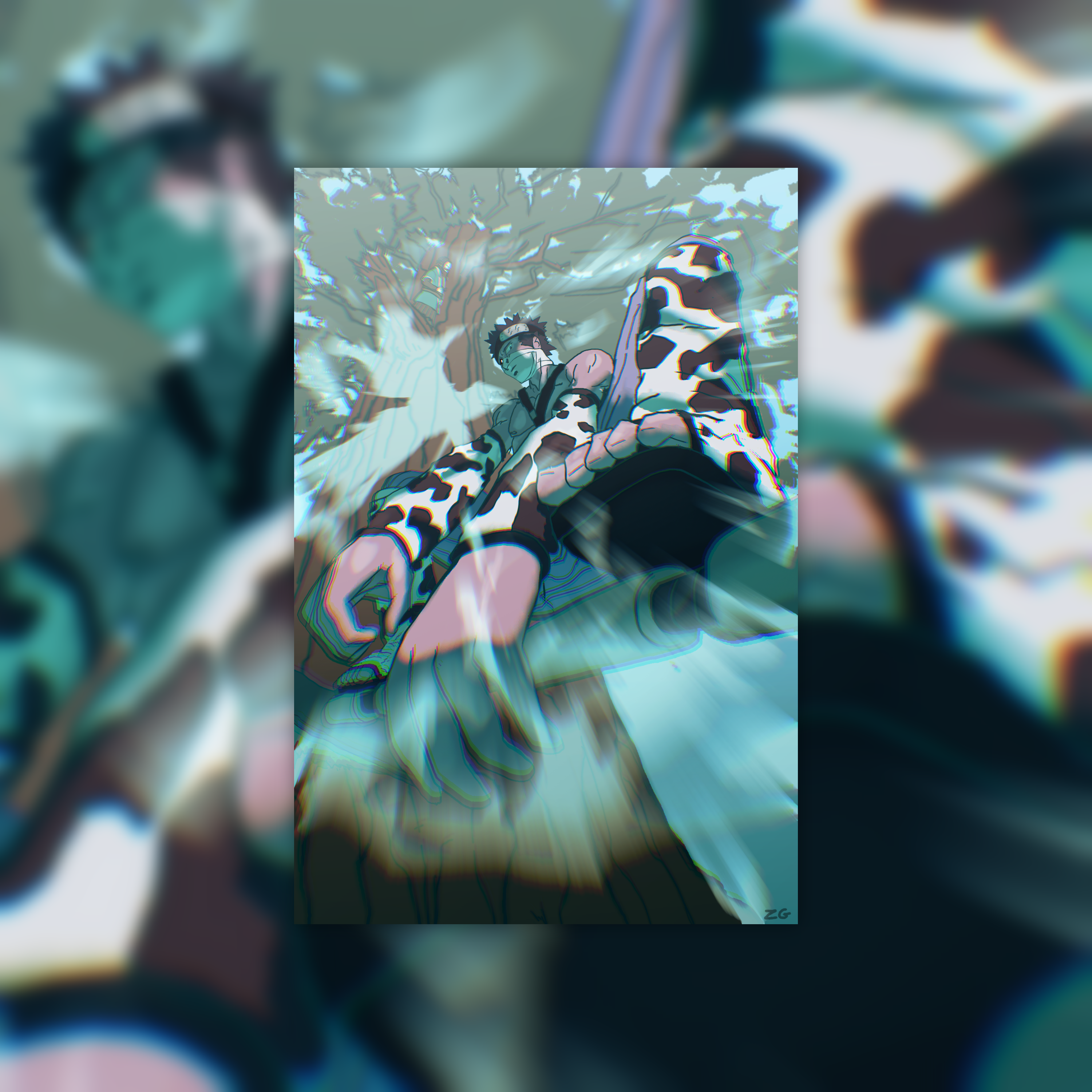 Zabuza Naruto Poster product thumbnail image