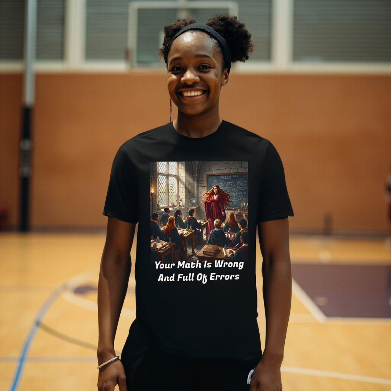 Your Math Is Wrong and Full of Errors Funny Tee by Roger Sampson product thumbnail image