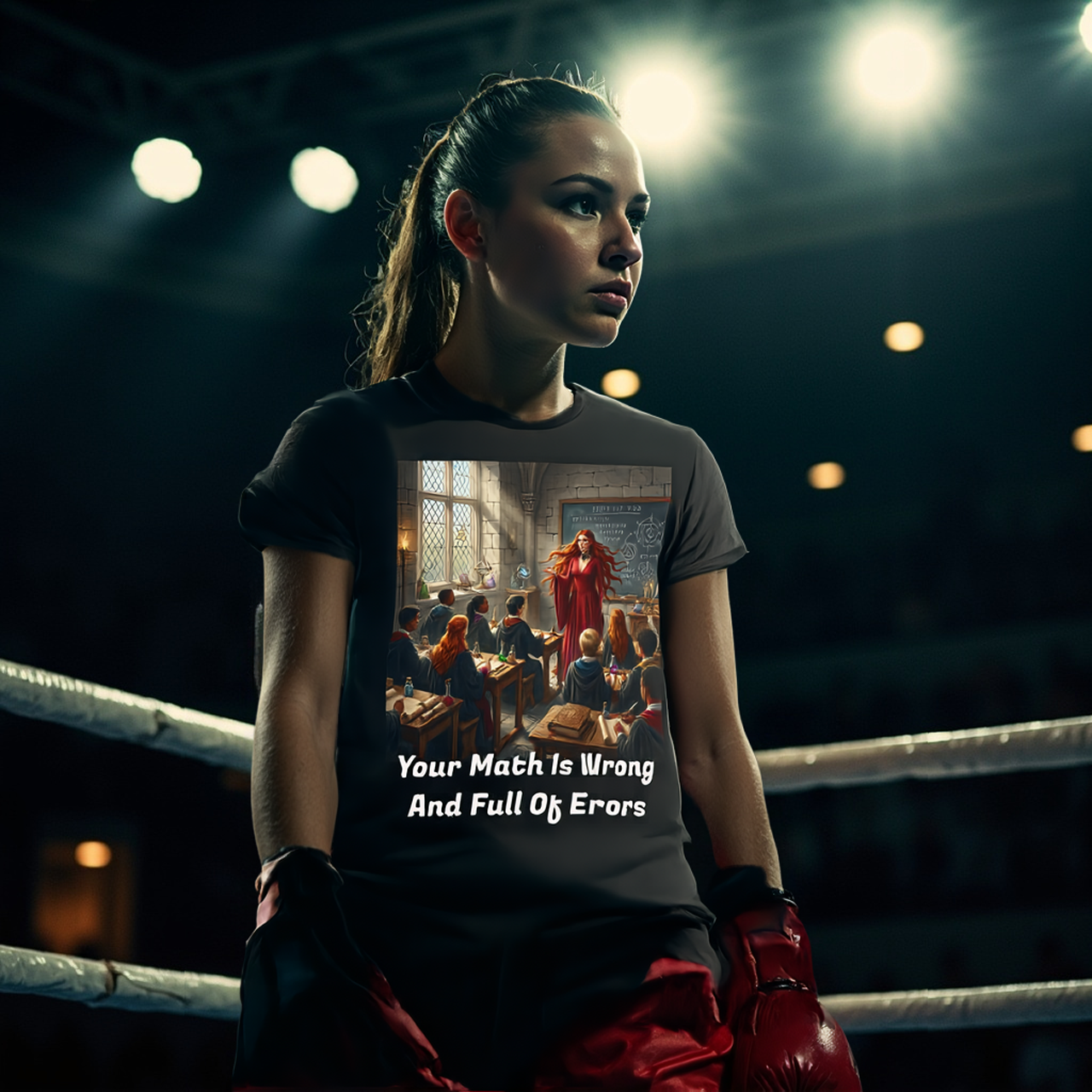 Your Math Is Wrong and Full of Errors Funny Tee by Roger Sampson product thumbnail image