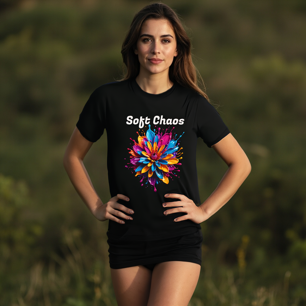 Soft Chaos Aesthetic Tee by Roger Sampson product thumbnail image Soft Chaos Aesthetic Tee by Roger Sampson product thumbnail image