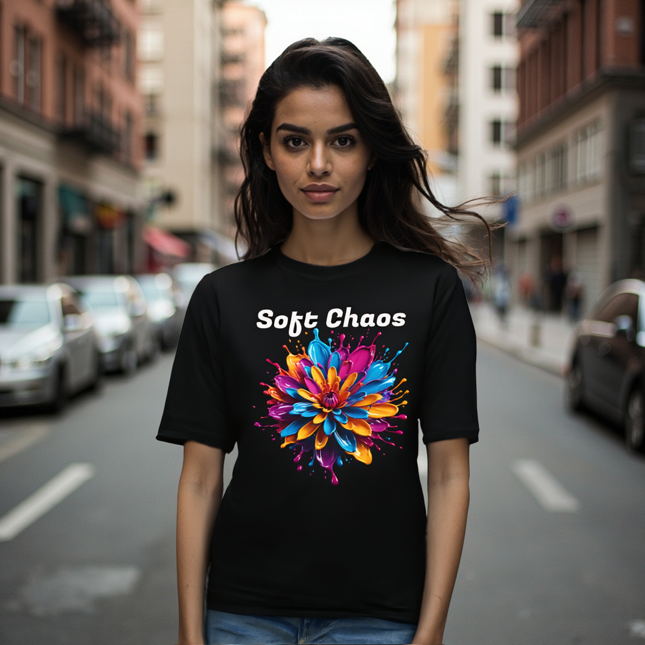 Soft Chaos Aesthetic Tee by Roger Sampson product thumbnail image Soft Chaos Aesthetic Tee by Roger Sampson product thumbnail image