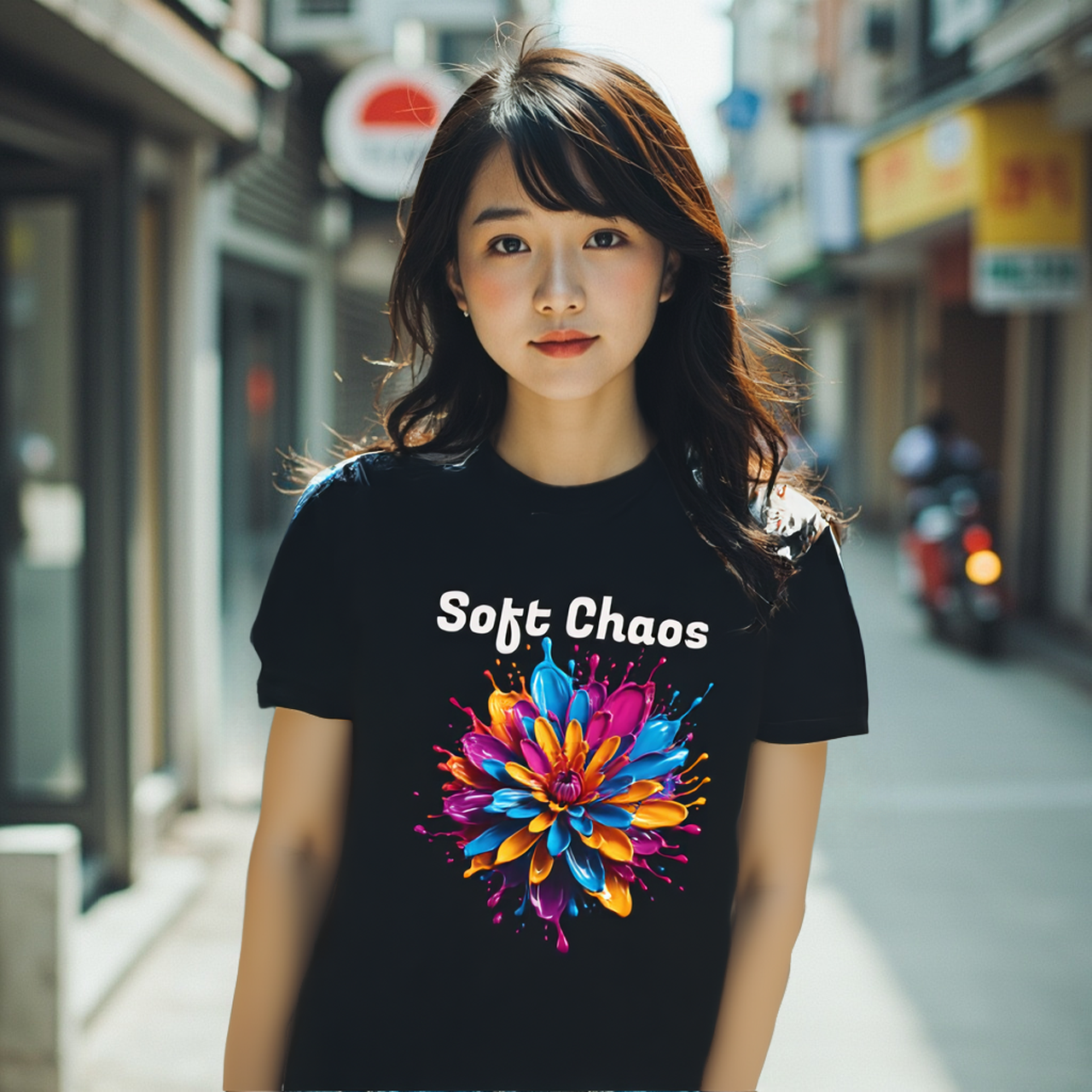 Soft Chaos Aesthetic Tee by Roger Sampson product thumbnail image Soft Chaos Aesthetic Tee by Roger Sampson product thumbnail image