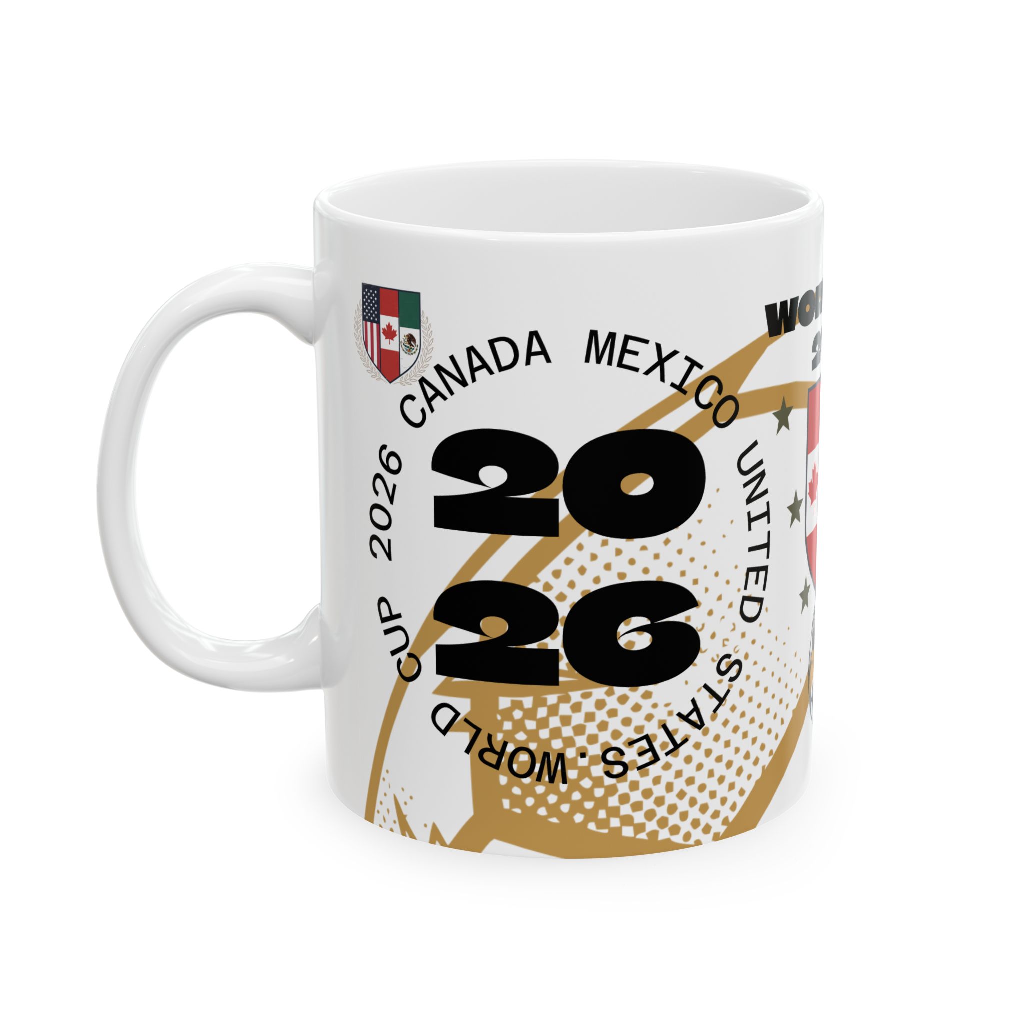 World Cup 2026 Soccer Mug – USA Canada Mexico Fan Ceramic Coffee Cup product thumbnail image World Cup 2026 Soccer Mug – USA Canada Mexico Fan Ceramic Coffee Cup product thumbnail image
