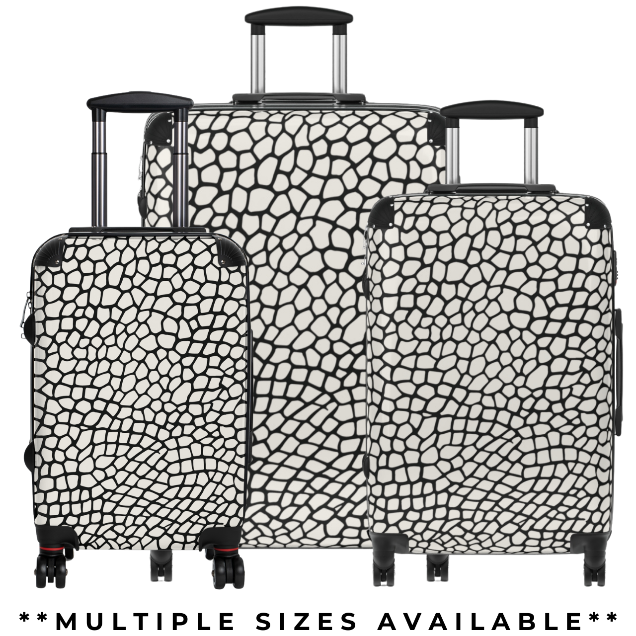 Suitcase with 360 Degree Swivel and Built-In Lock | Cloud Nine Collection Suitcase with 360 Degree Swivel and Built-In Lock | Cloud Nine Collection