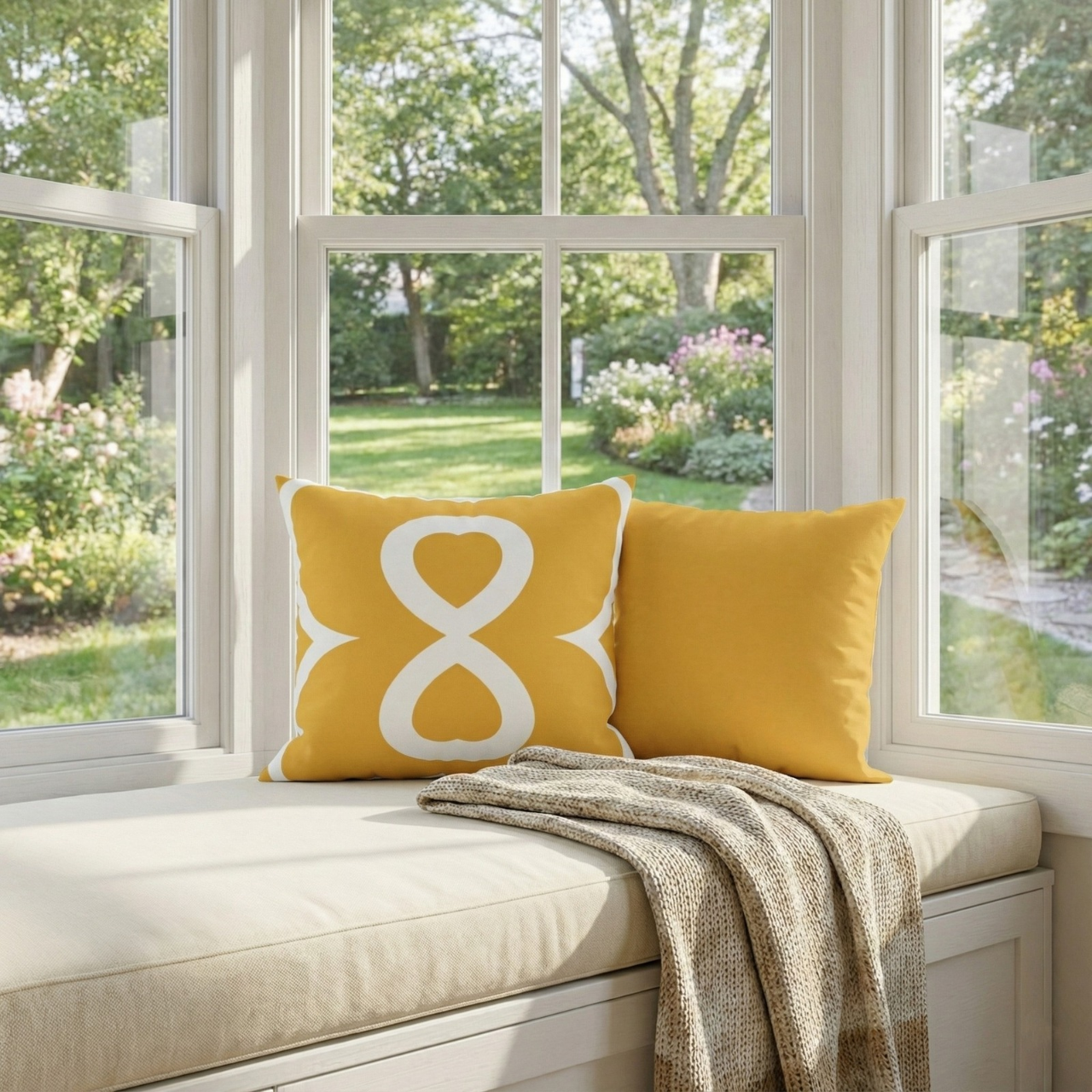 Mustard Yellow EL Line - Faux Suede Square Pillowcase product thumbnail image Mustard Yellow EL Line - Faux Suede Square Pillowcase product thumbnail image