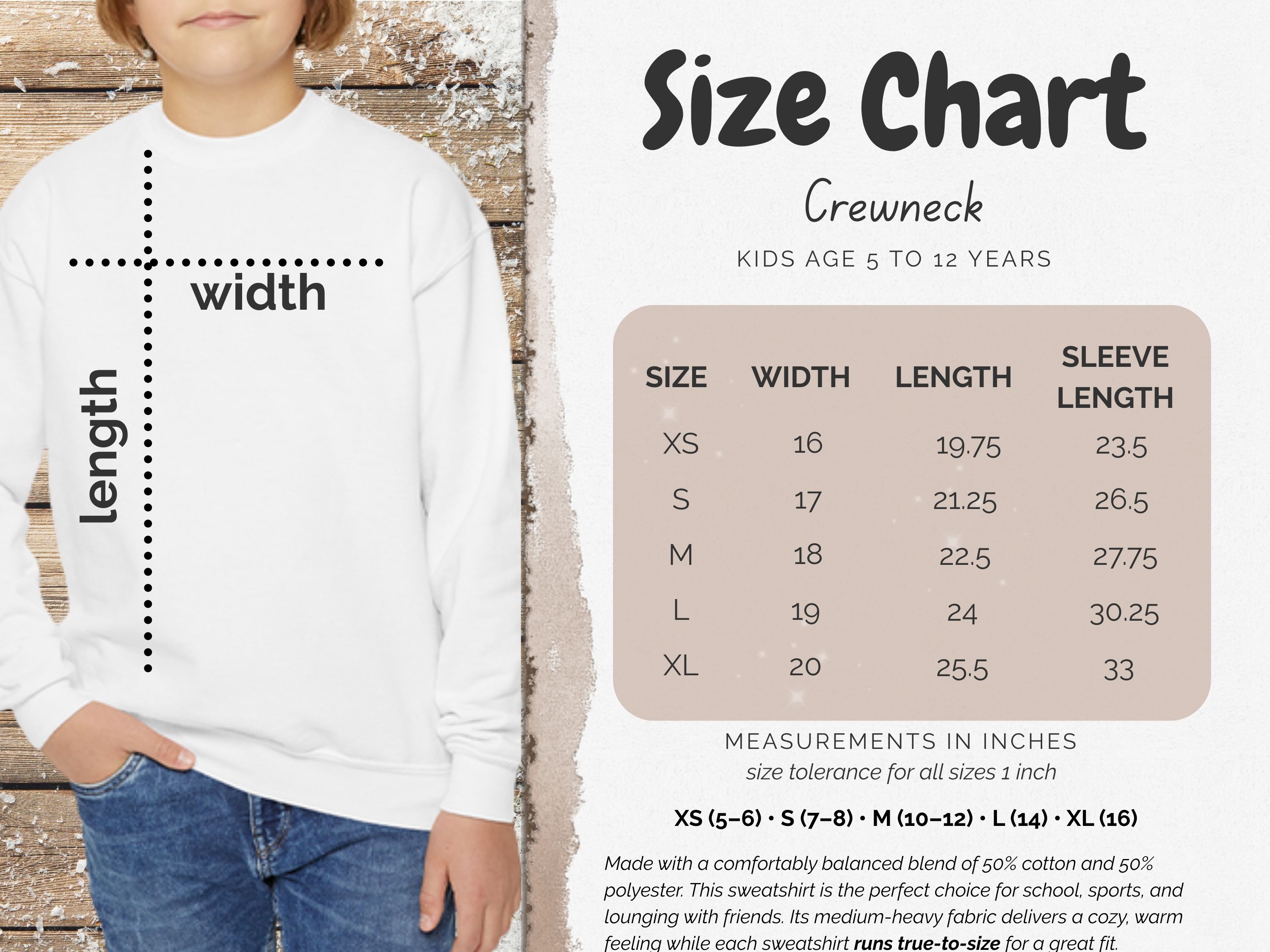 Goldendoodle Christmas Lights Kids Sweatshirt, Cute Dog Lover Ultrasoft Durable Fleece Sweater for Kids product thumbnail image