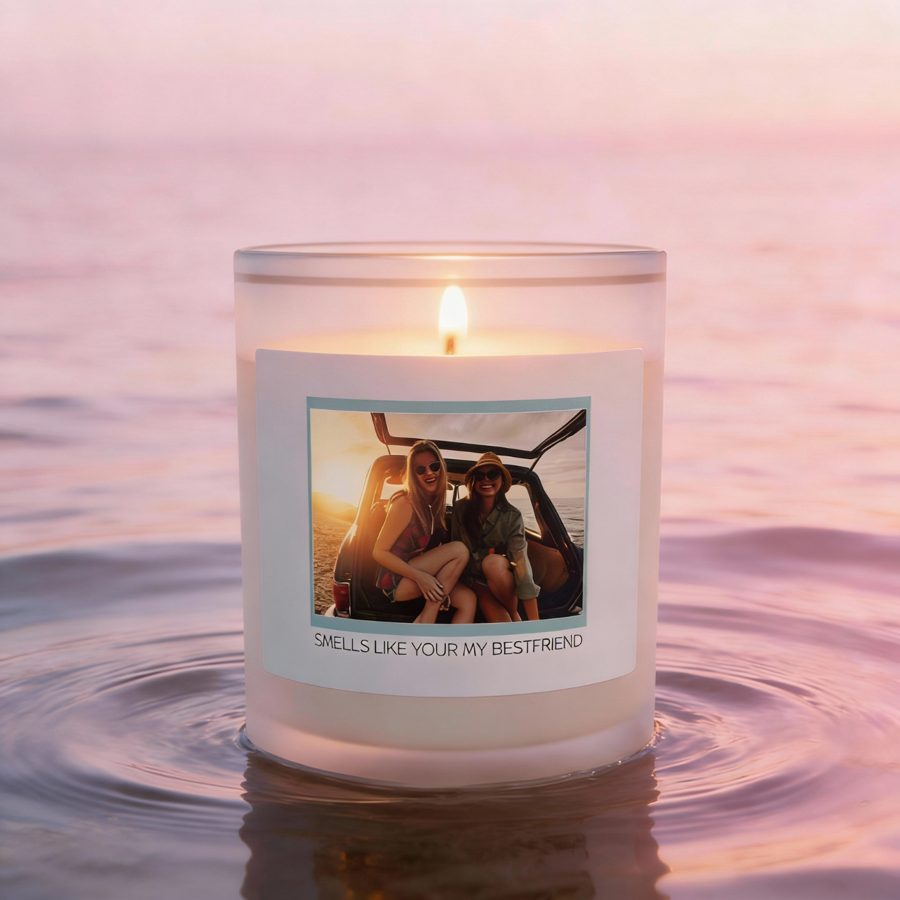 Custom Photo Candle with Personalized Text, Best Friend Gift, Birthday Gift for Bestie, Custom Picture Candle Keepsake, Soy Wax product thumbnail image Custom Photo Candle with Personalized Text, Best Friend Gift, Birthday Gift for Bestie, Custom Picture Candle Keepsake, Soy Wax product thumbnail image