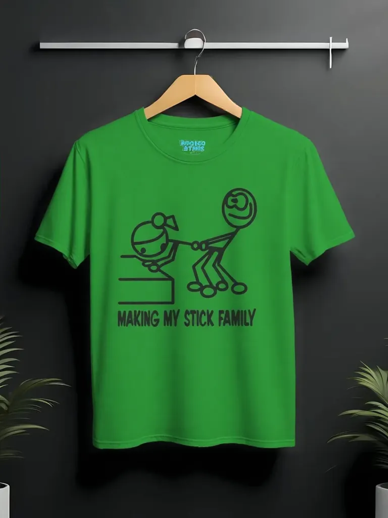 Making My Stick Family T-Shirt — Funny Stick Figure Family Tee product thumbnail image Making My Stick Family T-Shirt — Funny Stick Figure Family Tee product thumbnail image