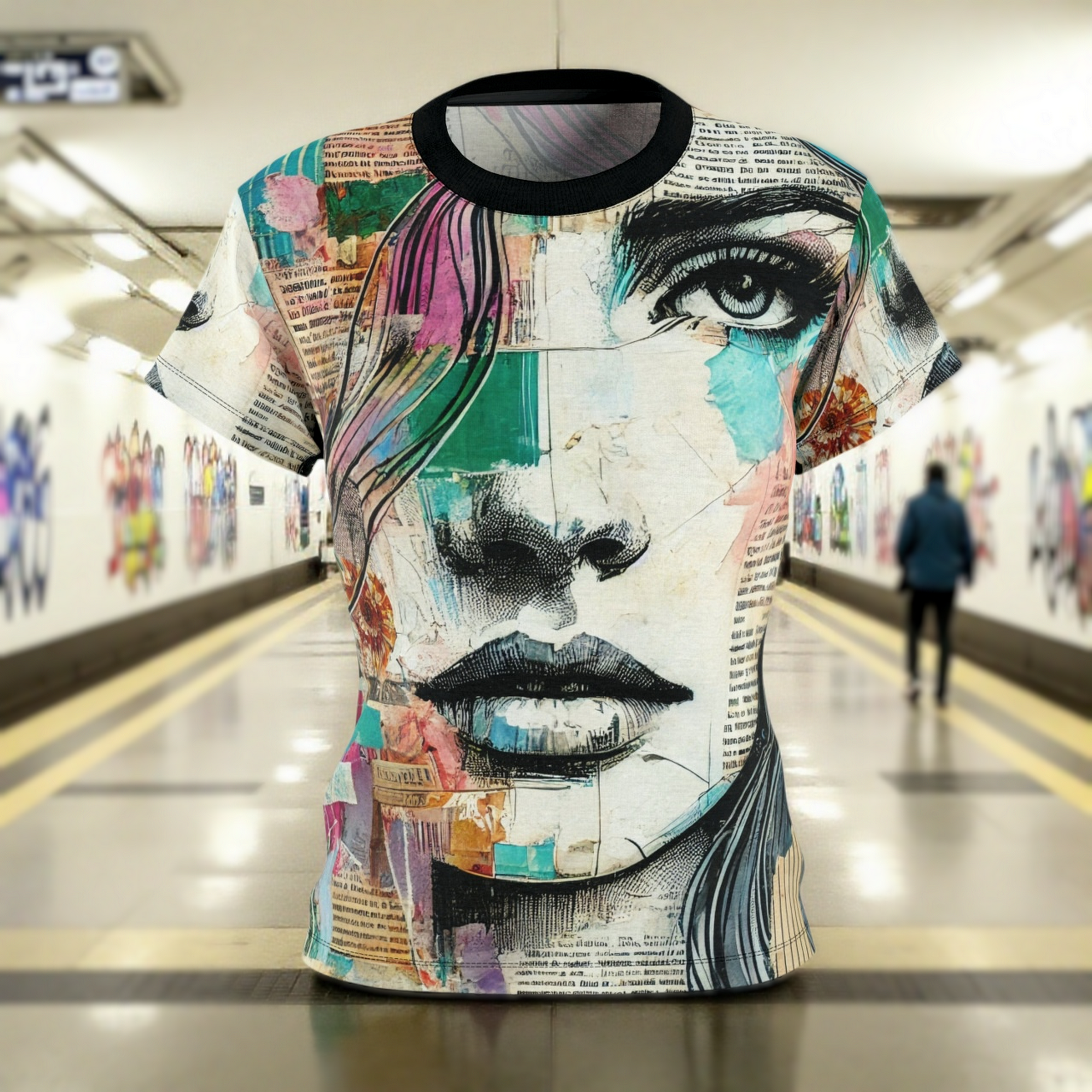 Alluringly Beautiful and Mysterious Women's Sleek Fitting All Over Print T Shirt product thumbnail image Alluringly Beautiful and Mysterious Women's Sleek Fitting All Over Print T Shirt product thumbnail image