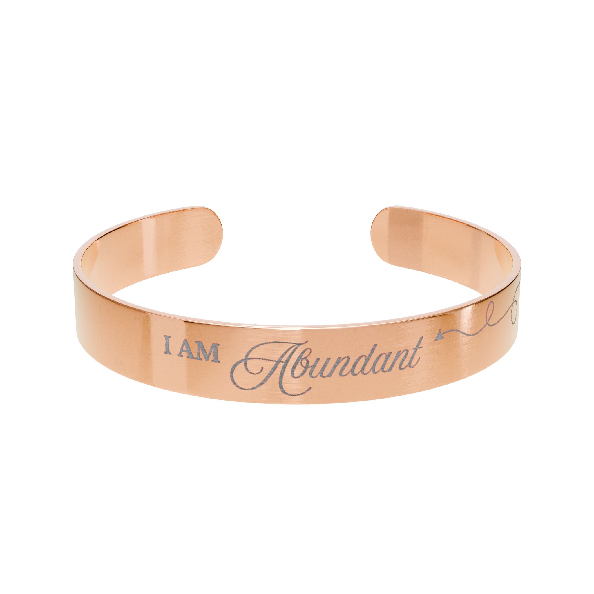 I am Abundant - Golf Cuff Bracelet (Engraving) product thumbnail image I am Abundant - Golf Cuff Bracelet (Engraving) product thumbnail image