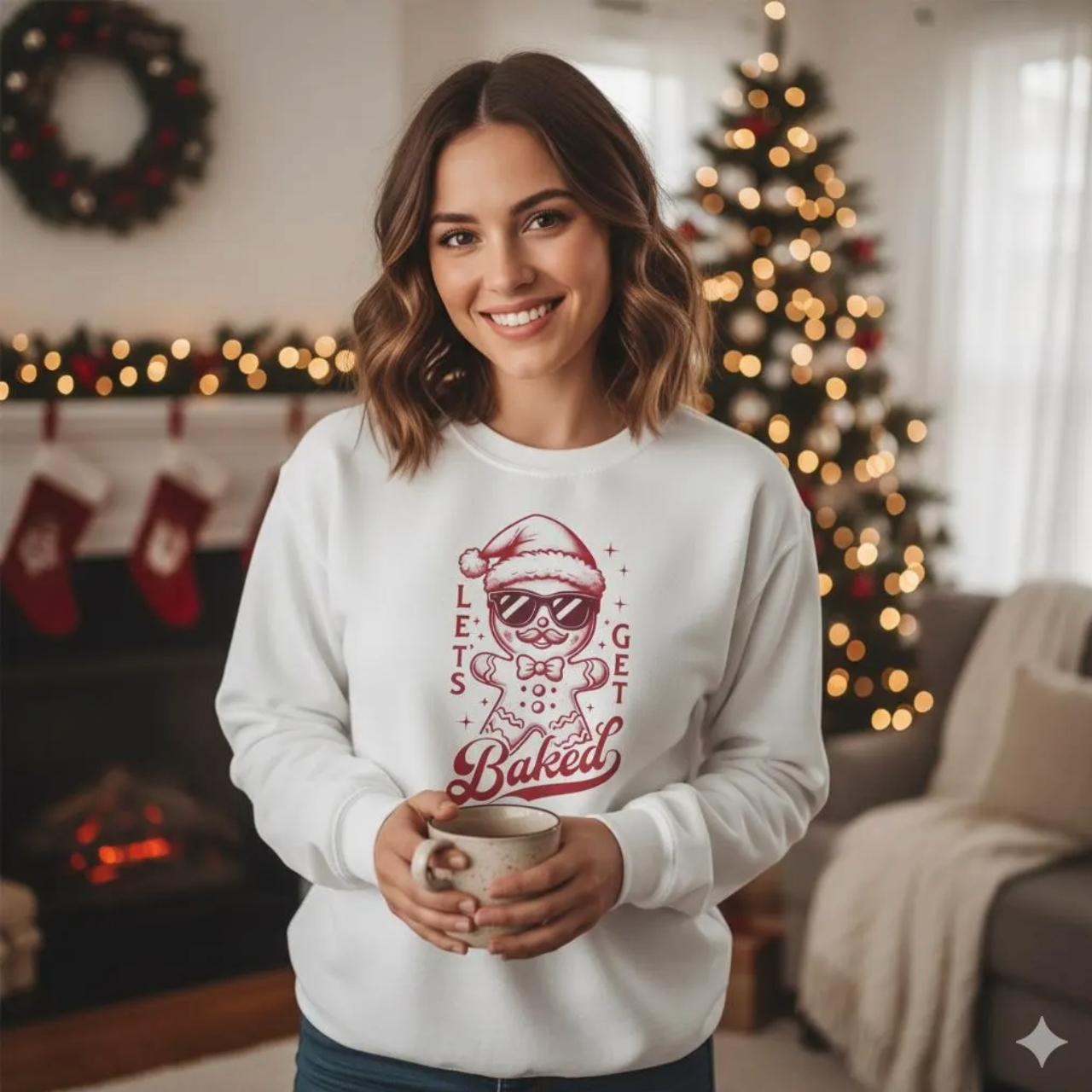 Let's Get Baked Sweatshirt product thumbnail image Let's Get Baked Sweatshirt product thumbnail image