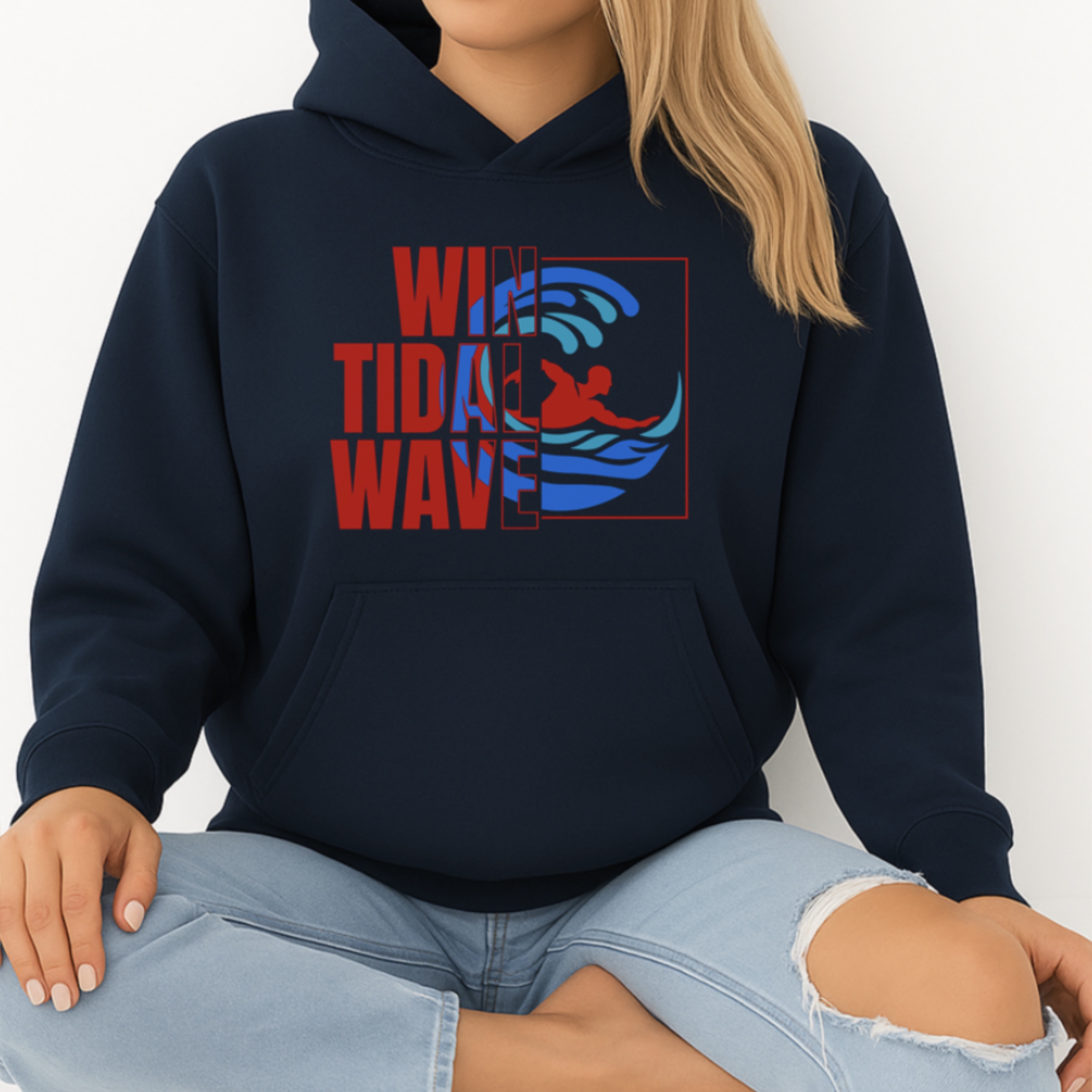 ADULT LANE SEVEN HOODIE - WIN TIDAL WAVE product thumbnail image ADULT LANE SEVEN HOODIE - WIN TIDAL WAVE product thumbnail image