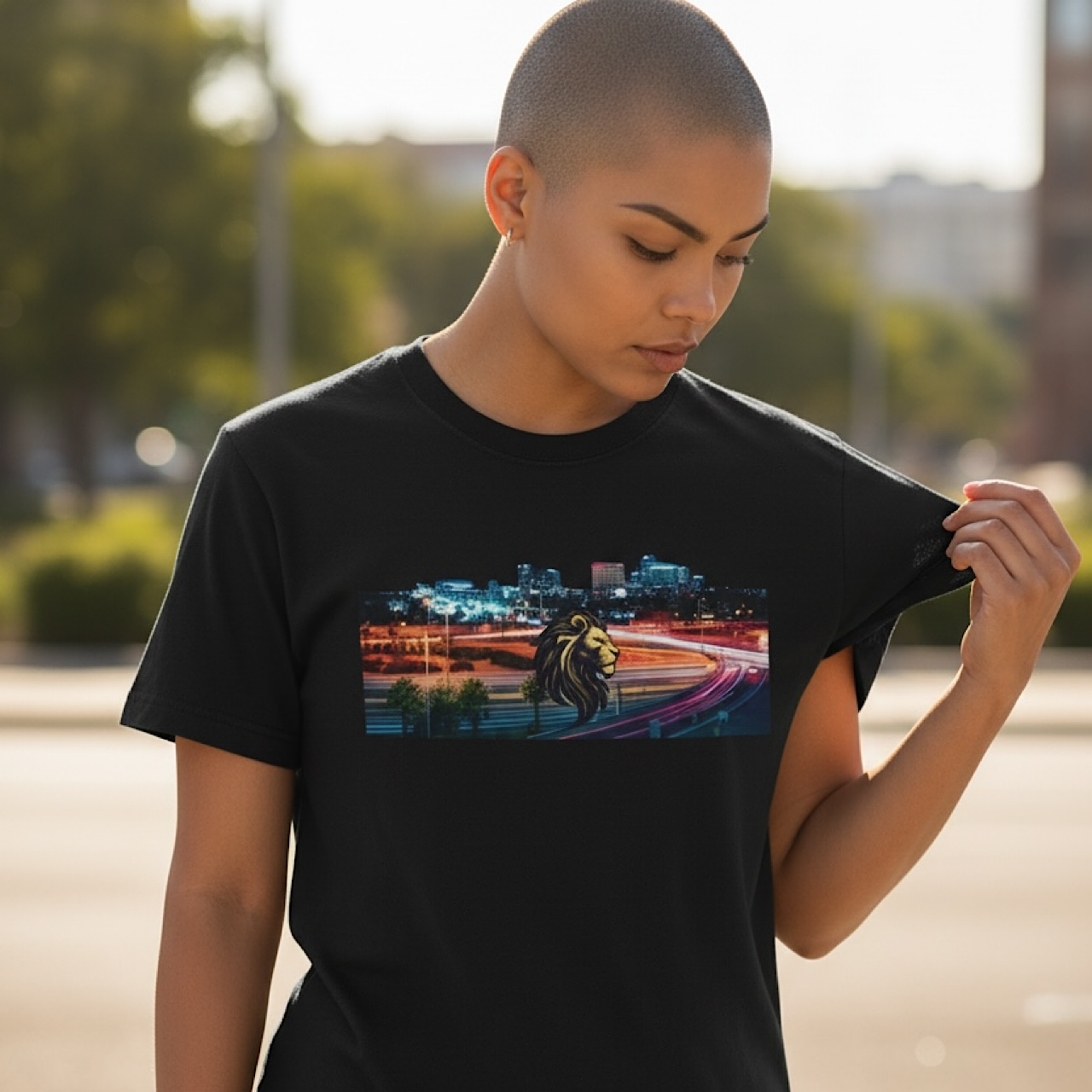 7 Lion PHX Tee  "Built from the Block, Burnt by the Sun" product thumbnail image