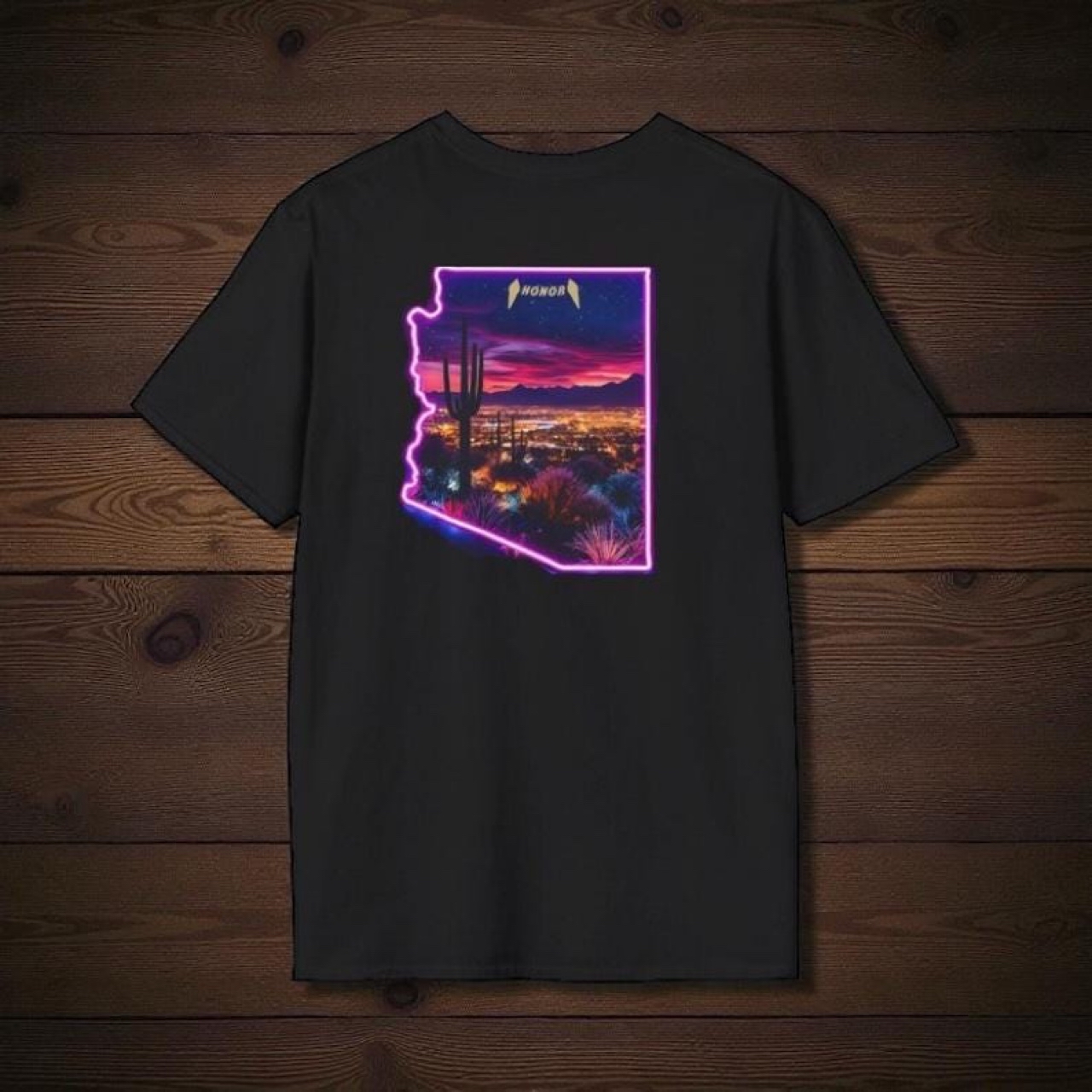 7 Lion PHX Tee  "Built from the Block, Burnt by the Sun" product thumbnail image