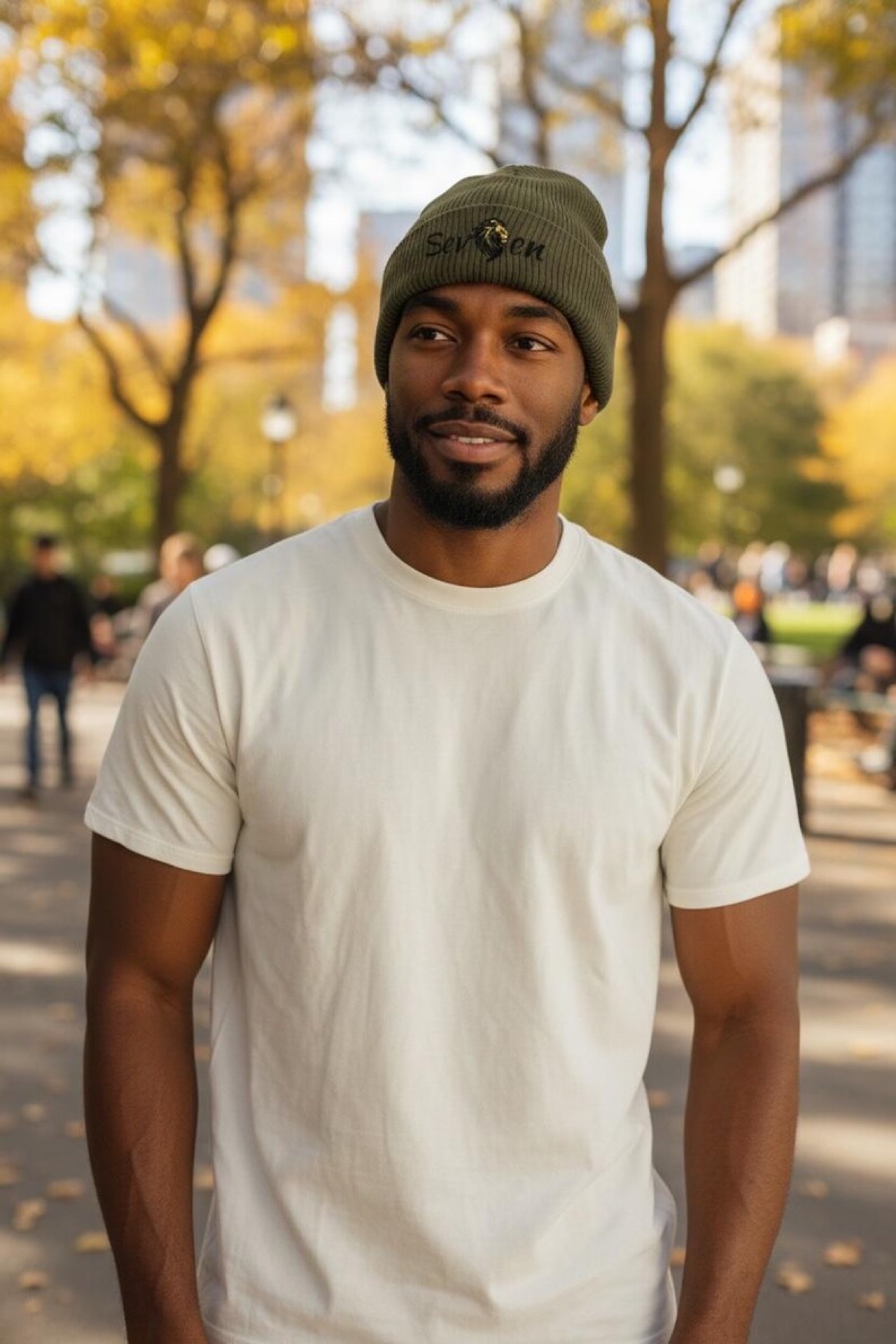 7 Lion Ribbed Beanie/Knit Hat product thumbnail image