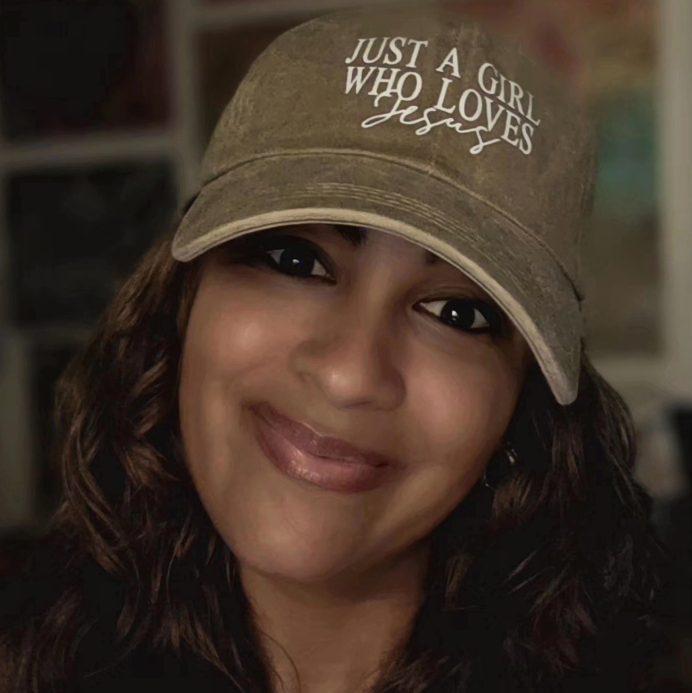 ✨️✝️ Just a Girl who Loves JESUS ✝️✨️Classic Cap✨️✝️ product thumbnail image ✨️✝️ Just a Girl who Loves JESUS ✝️✨️Classic Cap✨️✝️ product thumbnail image