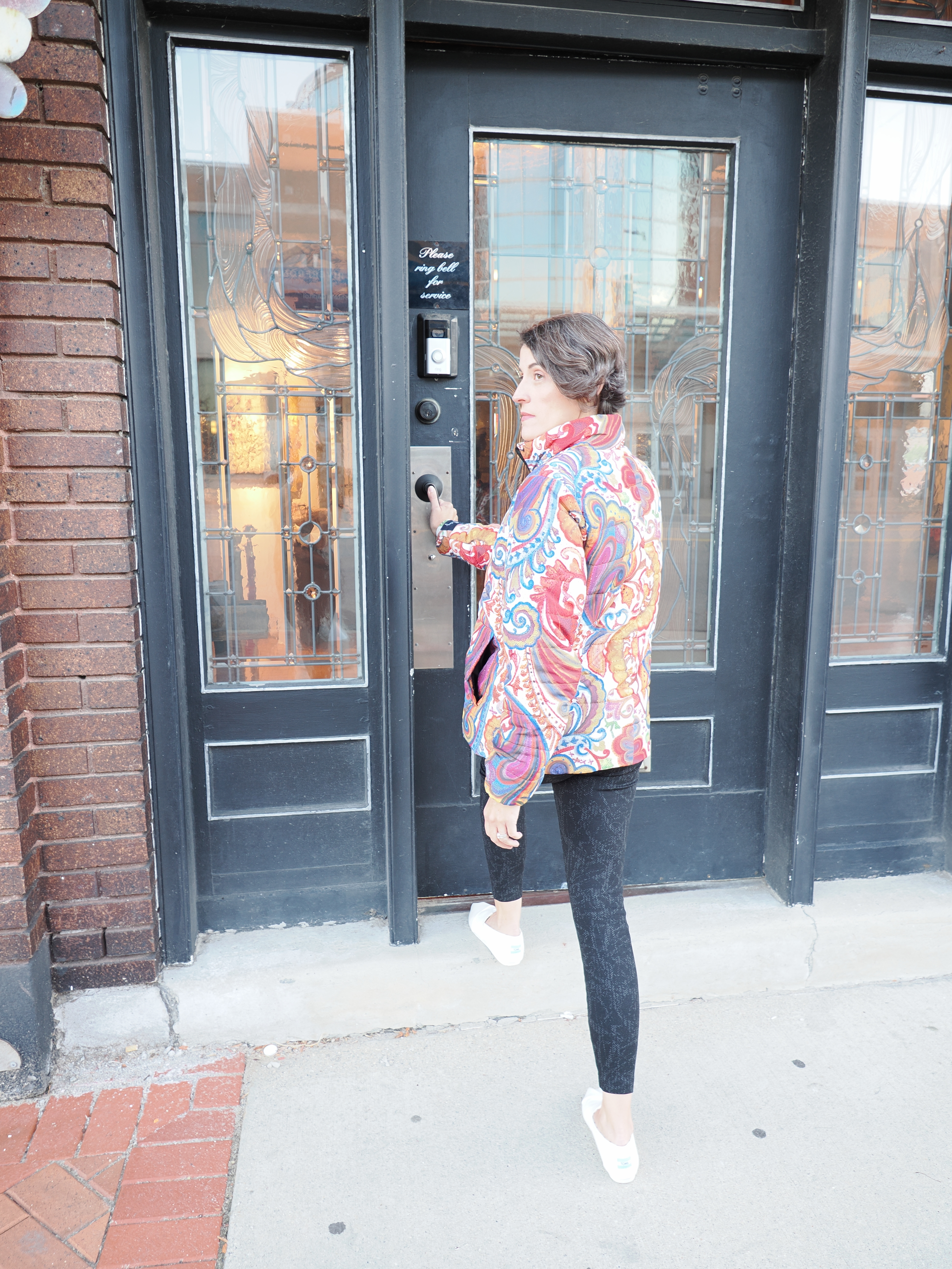 Puffer Jacket 'Bali' Print by Tiffany Marie Luke product thumbnail image Puffer Jacket 'Bali' Print by Tiffany Marie Luke product thumbnail image