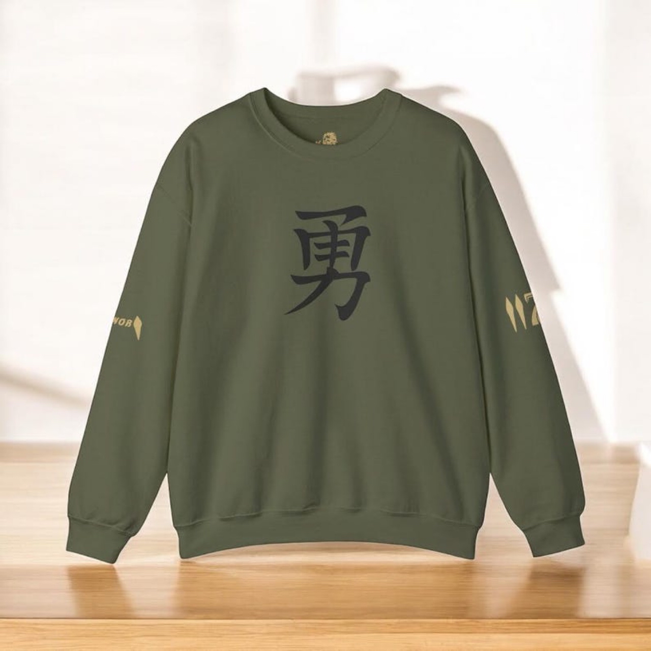 7 Lion "Courage" Gym Crewneck product thumbnail image 7 Lion "Courage" Gym Crewneck product thumbnail image