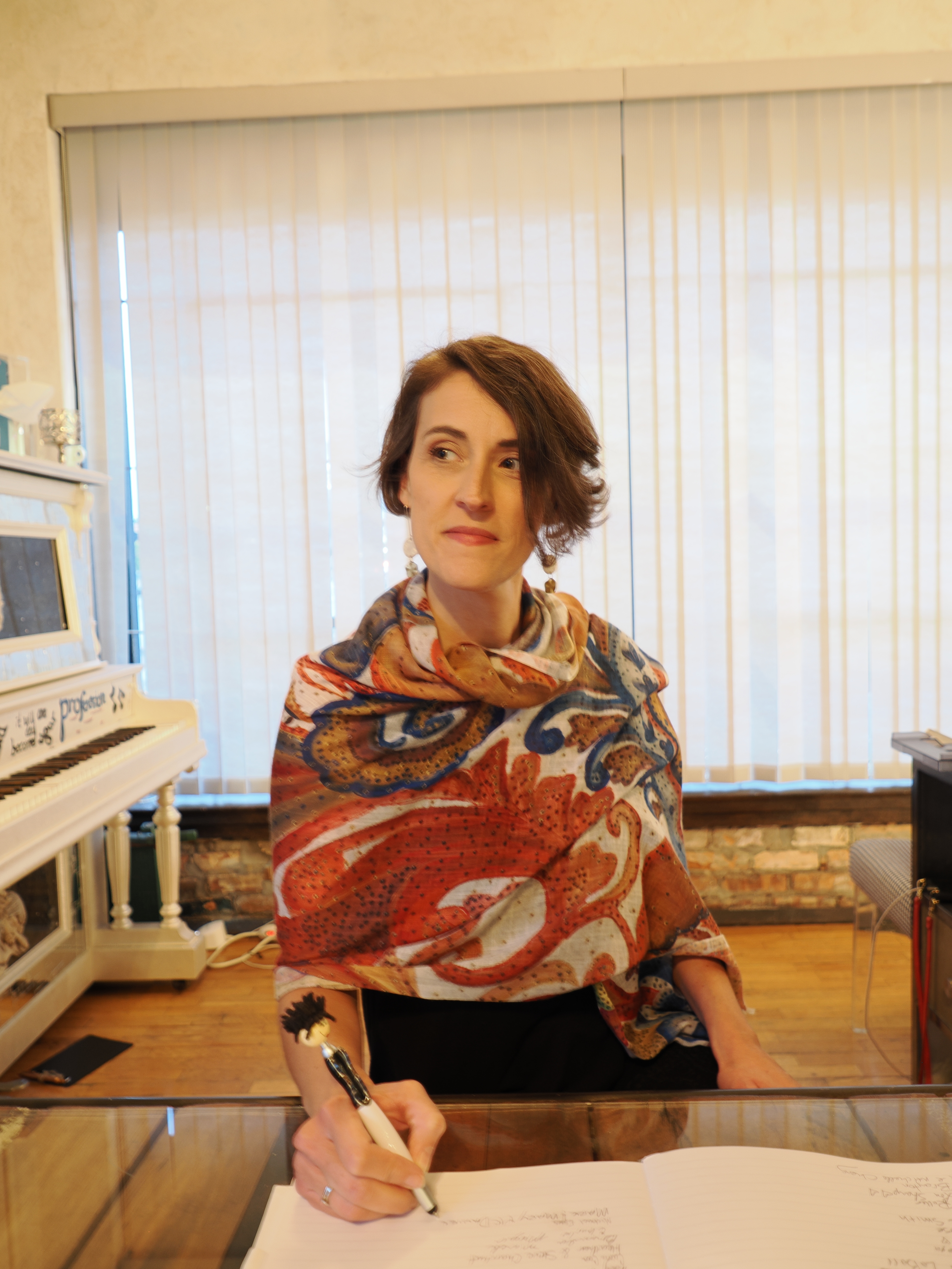 Scarf - LaFille Gallery “Bali” by Tiffany Marie Luke product thumbnail image