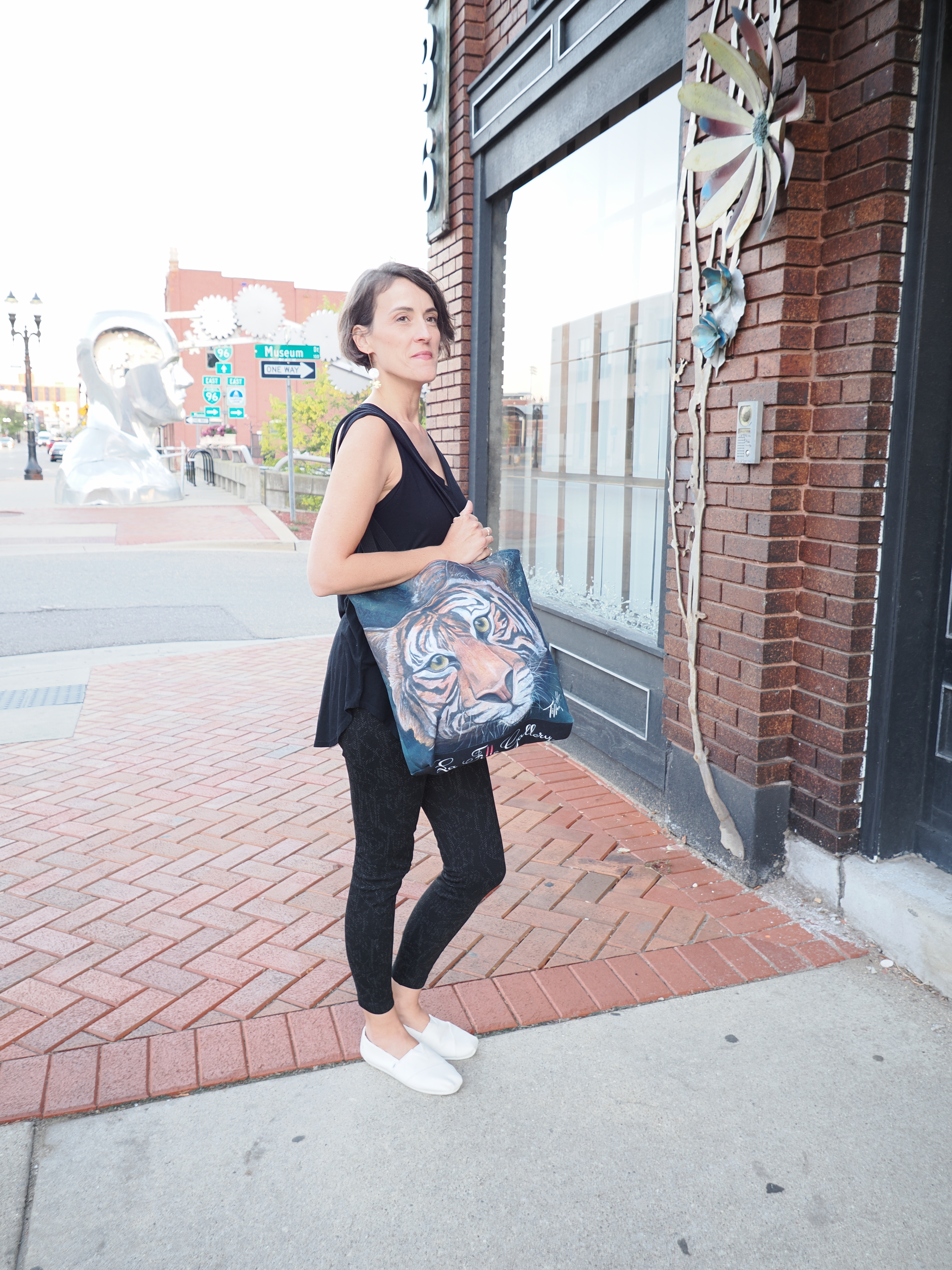 Tote Bag - La Tigre by Tiffany Marie Luke product thumbnail image Tote Bag - La Tigre by Tiffany Marie Luke product thumbnail image