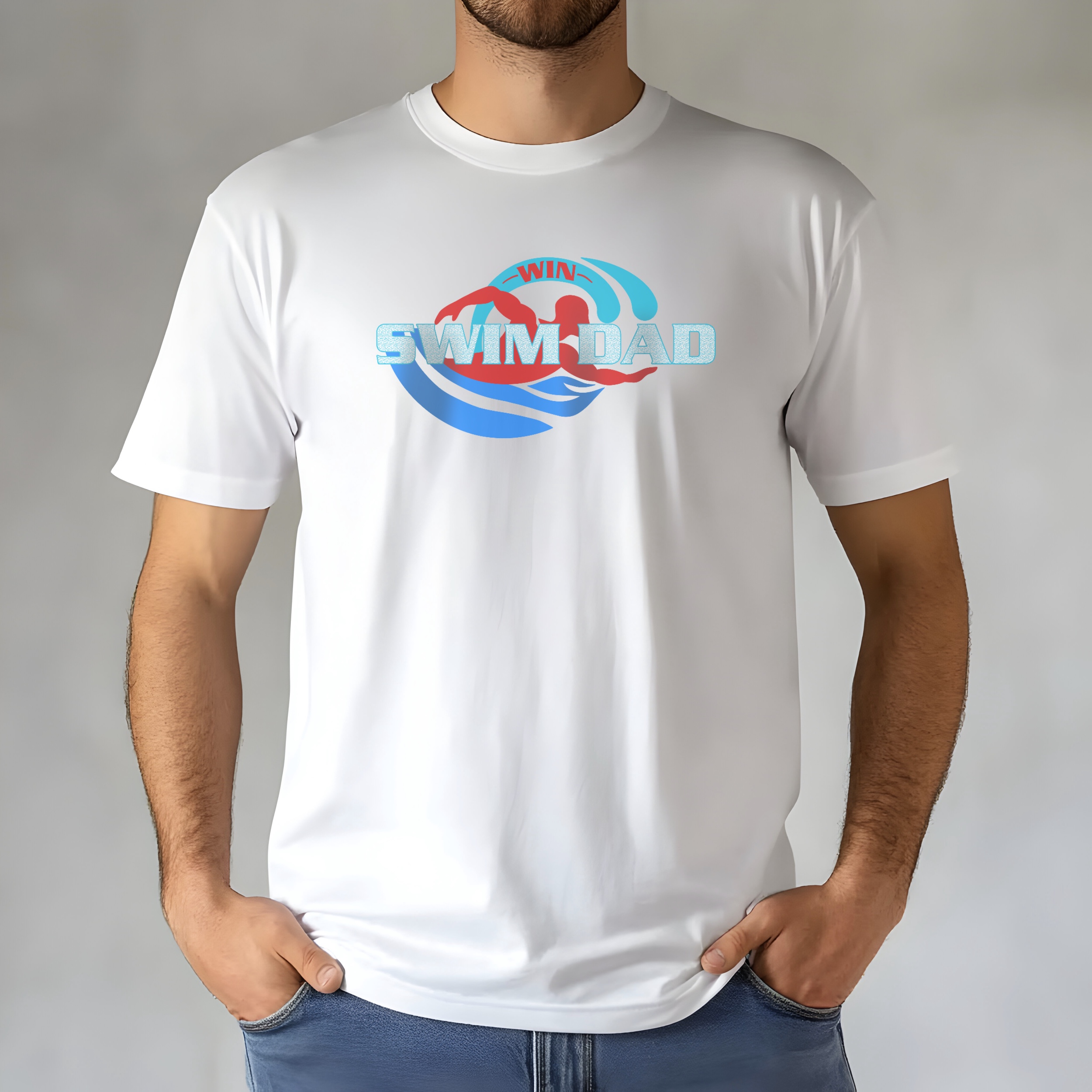 ADULT BELLA CANVAS - Swim Dad product thumbnail image