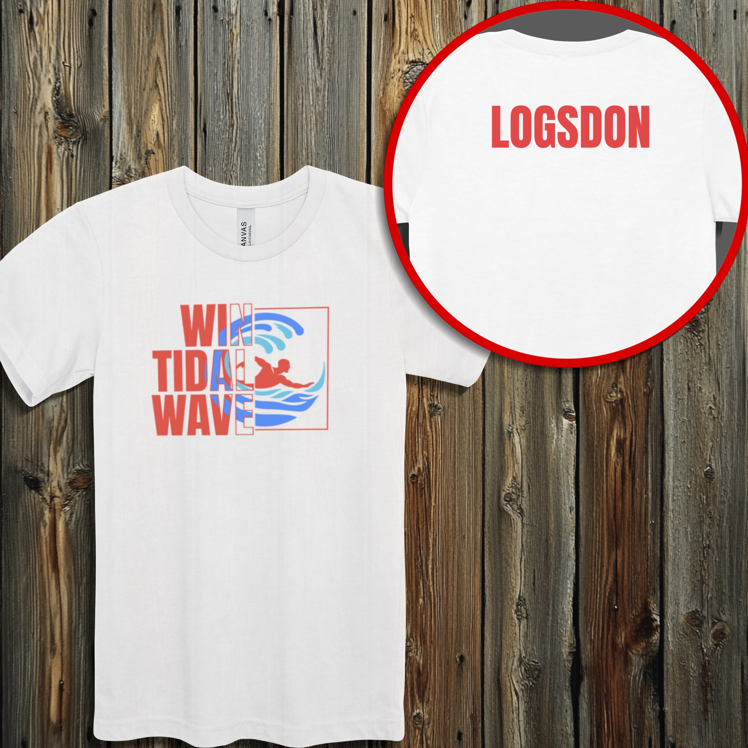 ADULT BELLA CANVAS - WIN TIDAL WAVE product thumbnail image