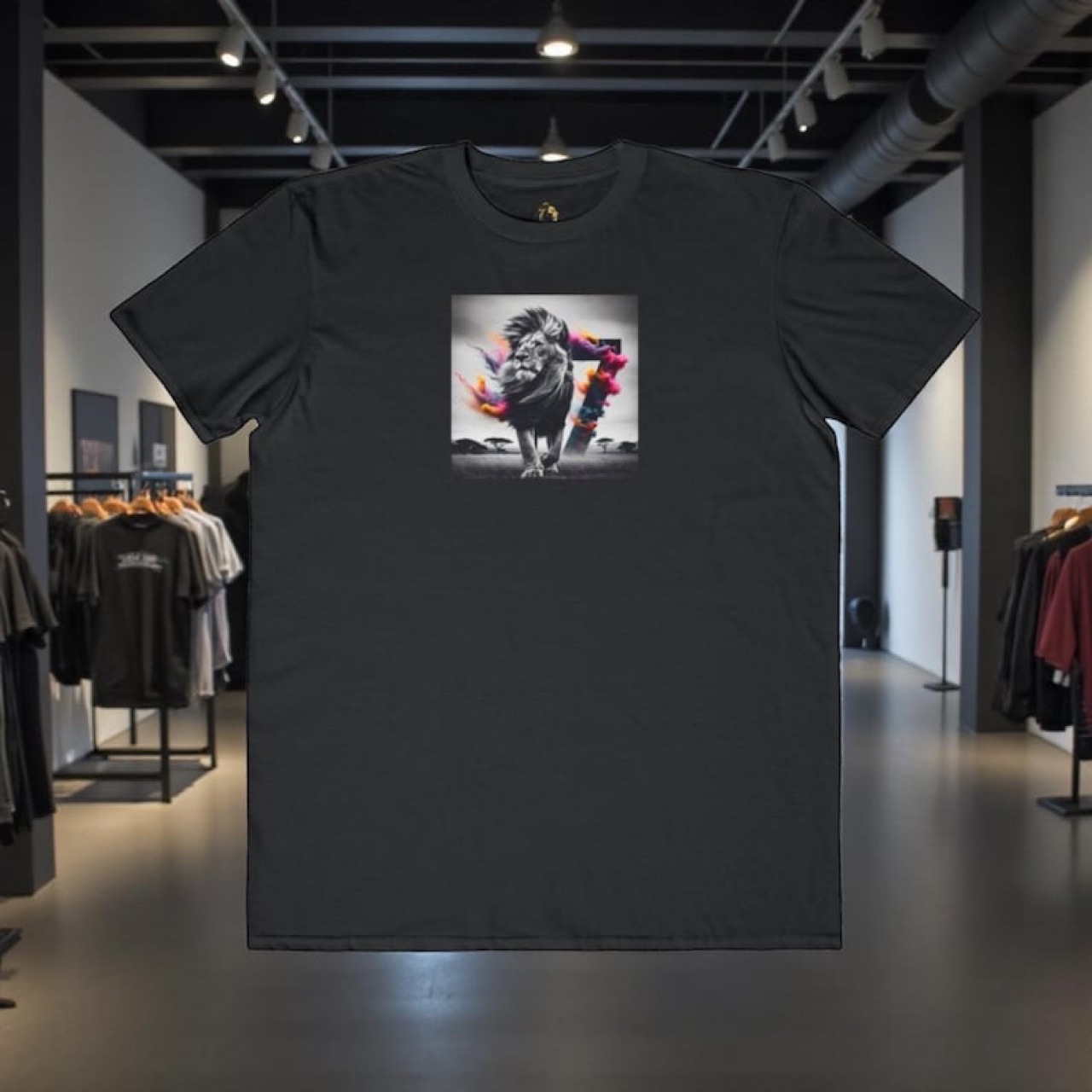 7 Lion "Majesty " Tee product thumbnail image 7 Lion "Majesty " Tee product thumbnail image