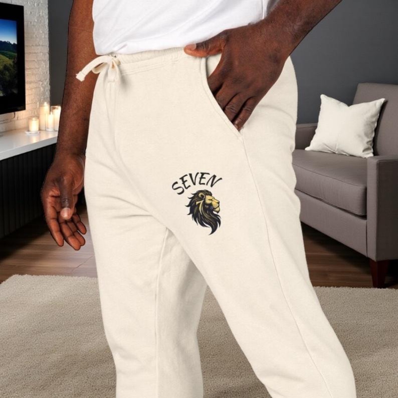 7 Lion Fleece Sweatpants  product thumbnail image