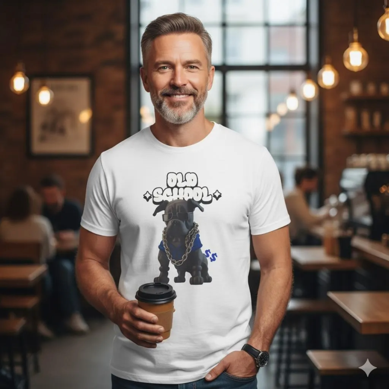 Old School Dog T-Shirt Old School Dog T-Shirt