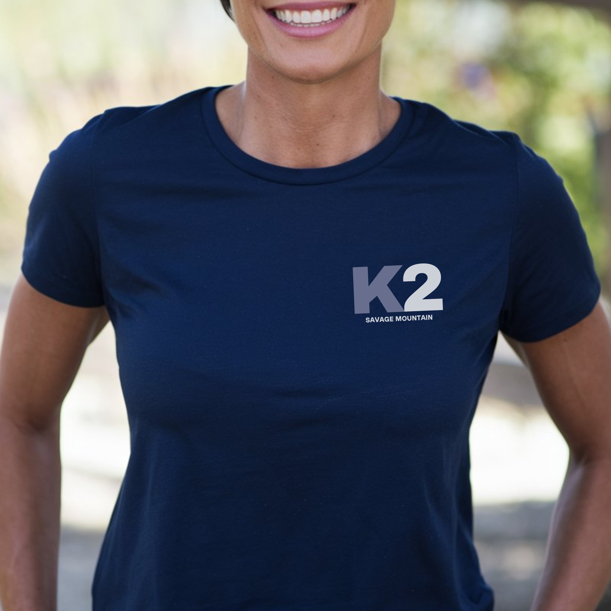 Camp Naked Clothing | K2 Savage Mountain T-Shirt — "28,251 Feet of Nope" Adventure Tee