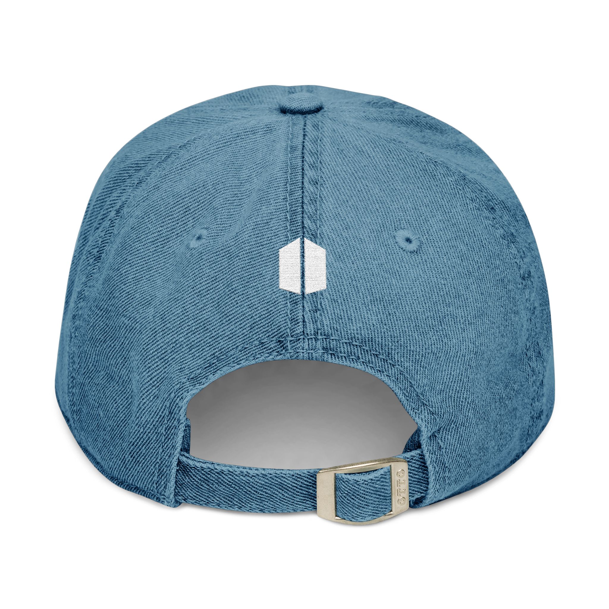 Embroidered Denim Hat 7 Tattoo with BACK ARMY symbol product thumbnail image Embroidered Denim Hat 7 Tattoo with BACK ARMY symbol product thumbnail image