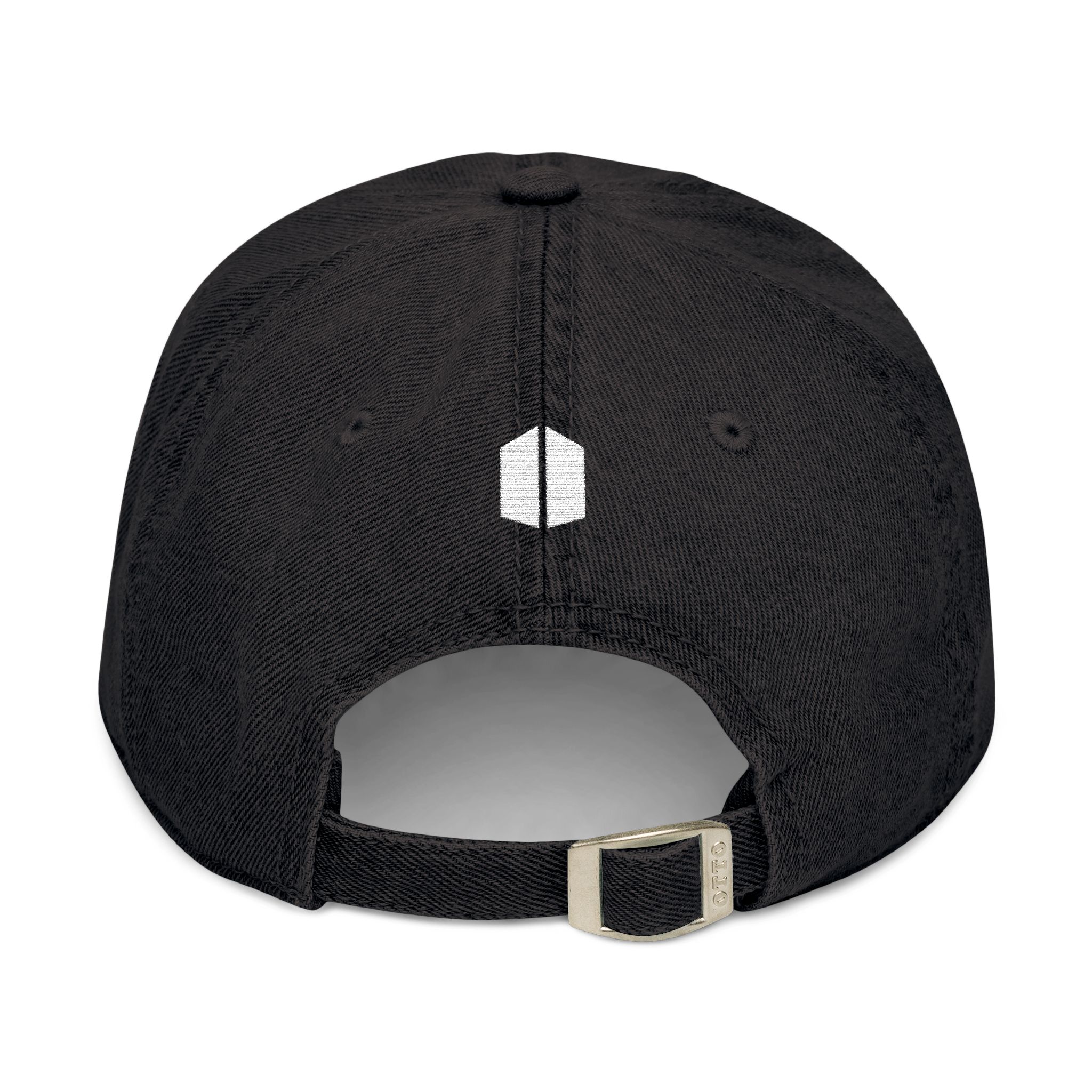 Embroidered Denim Hat 7 Tattoo with BACK ARMY symbol product thumbnail image Embroidered Denim Hat 7 Tattoo with BACK ARMY symbol product thumbnail image