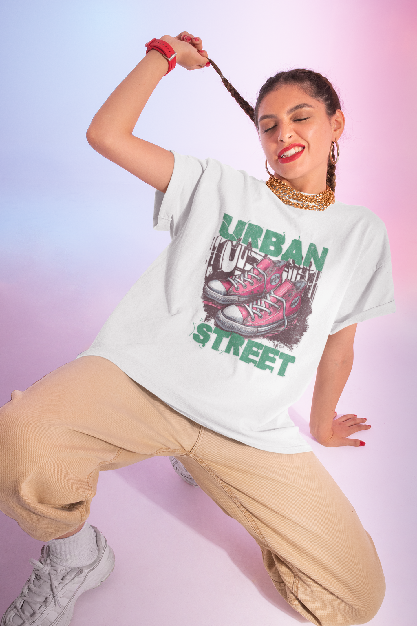 Urban Street T-Shirt — Retro Graphic Tee product thumbnail image Urban Street T-Shirt — Retro Graphic Tee product thumbnail image