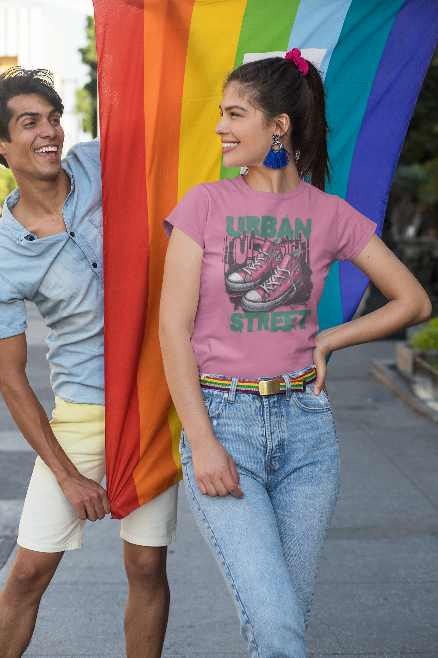 Urban Street T-Shirt — Retro Graphic Tee product thumbnail image