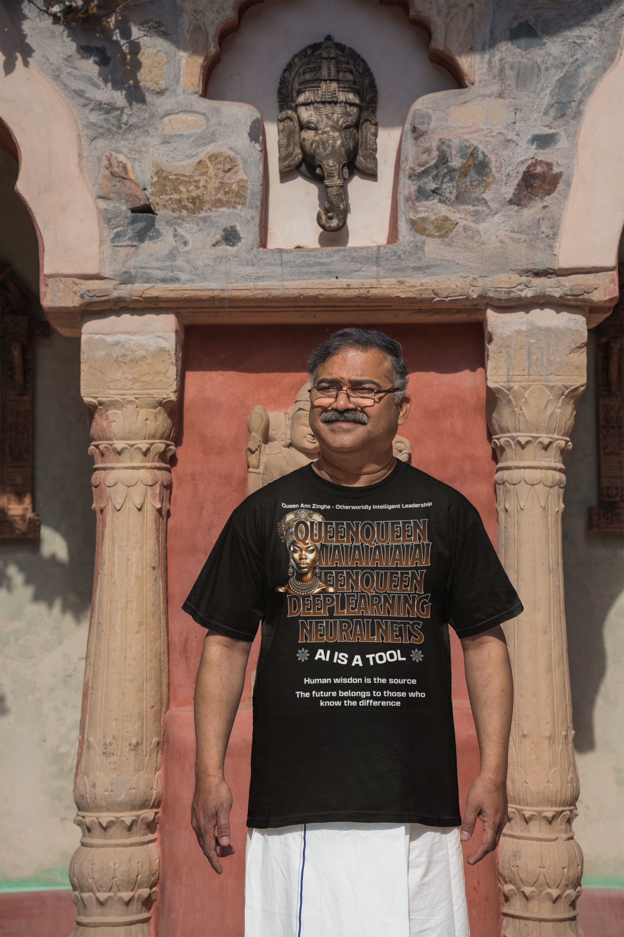 African Queen Statement T-Shirt — AI Streetwear Retro Graphic Gift product thumbnail image African Queen Statement T-Shirt — AI Streetwear Retro Graphic Gift product thumbnail image