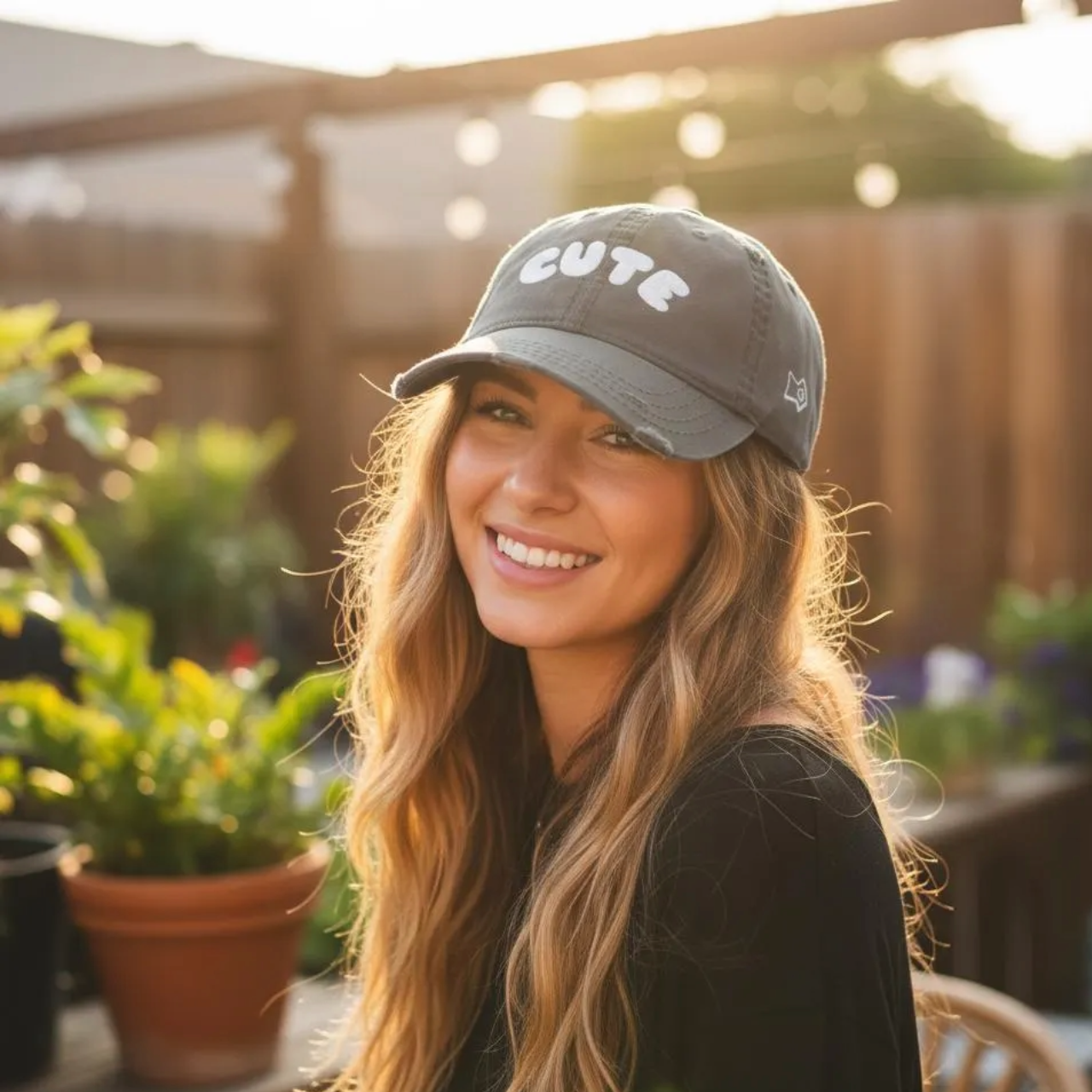 Embroidered Distressed Hat product thumbnail image