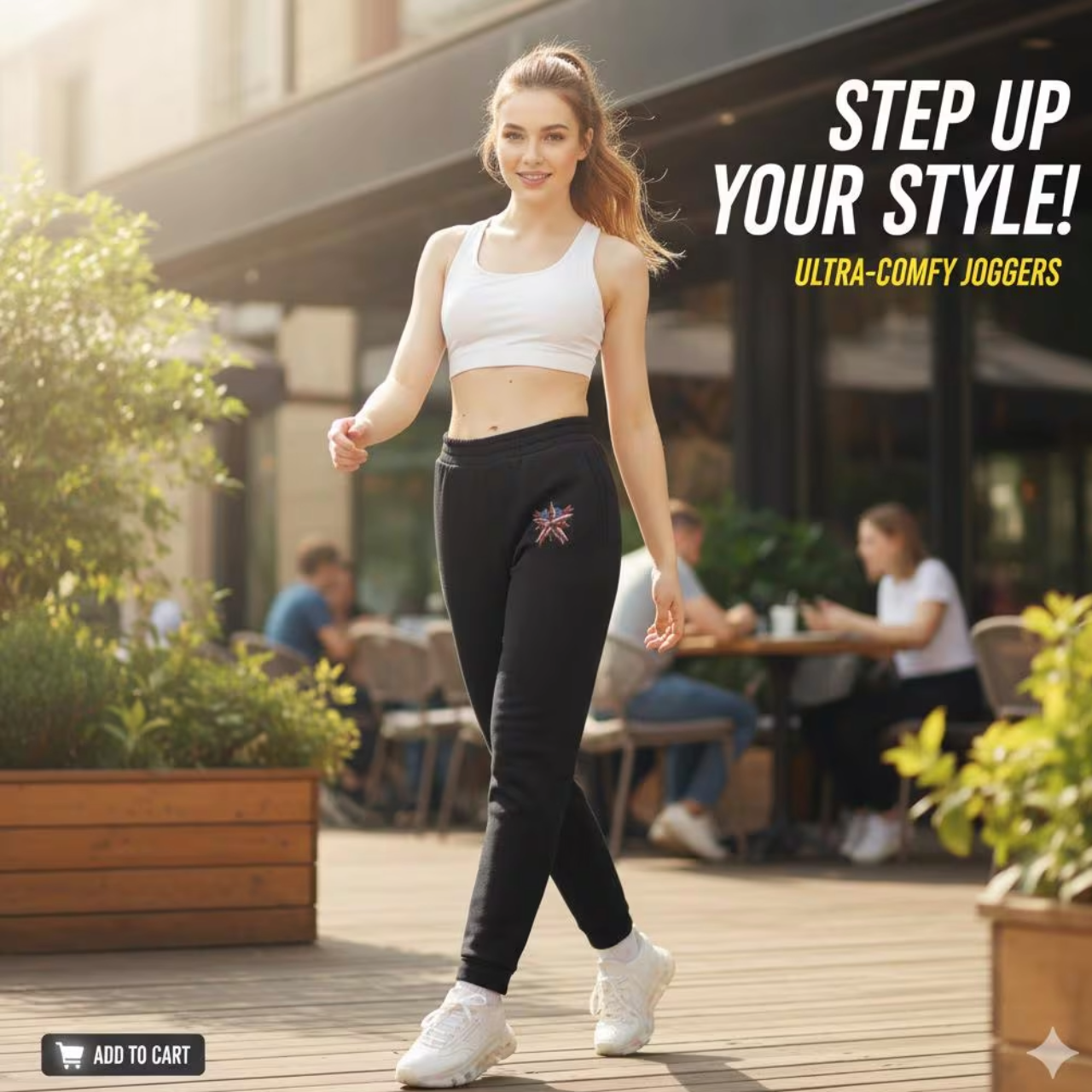 Eco Custom Fleece Joggers Eco Custom Fleece Joggers