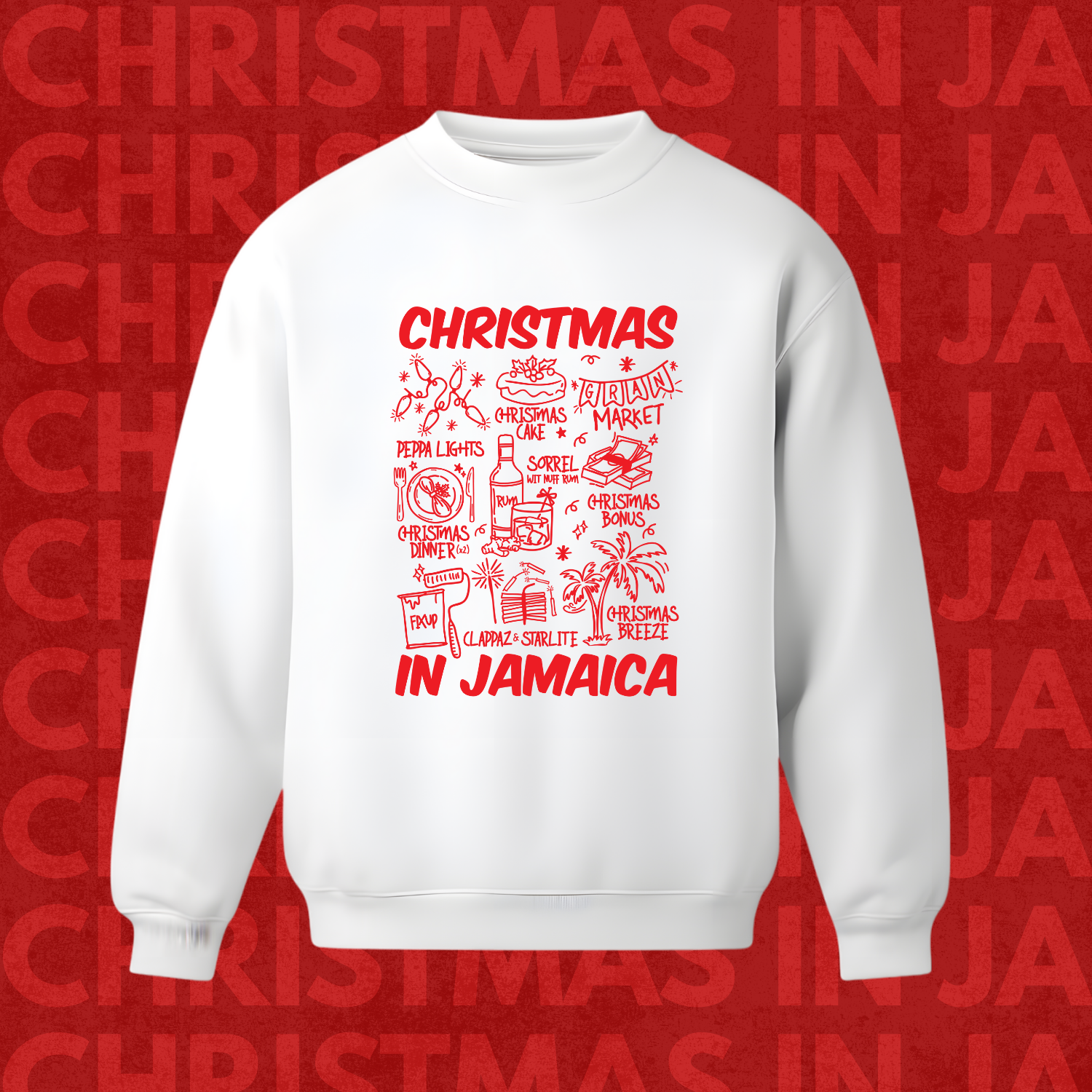 Christmas in Jamaica Sweatshirt